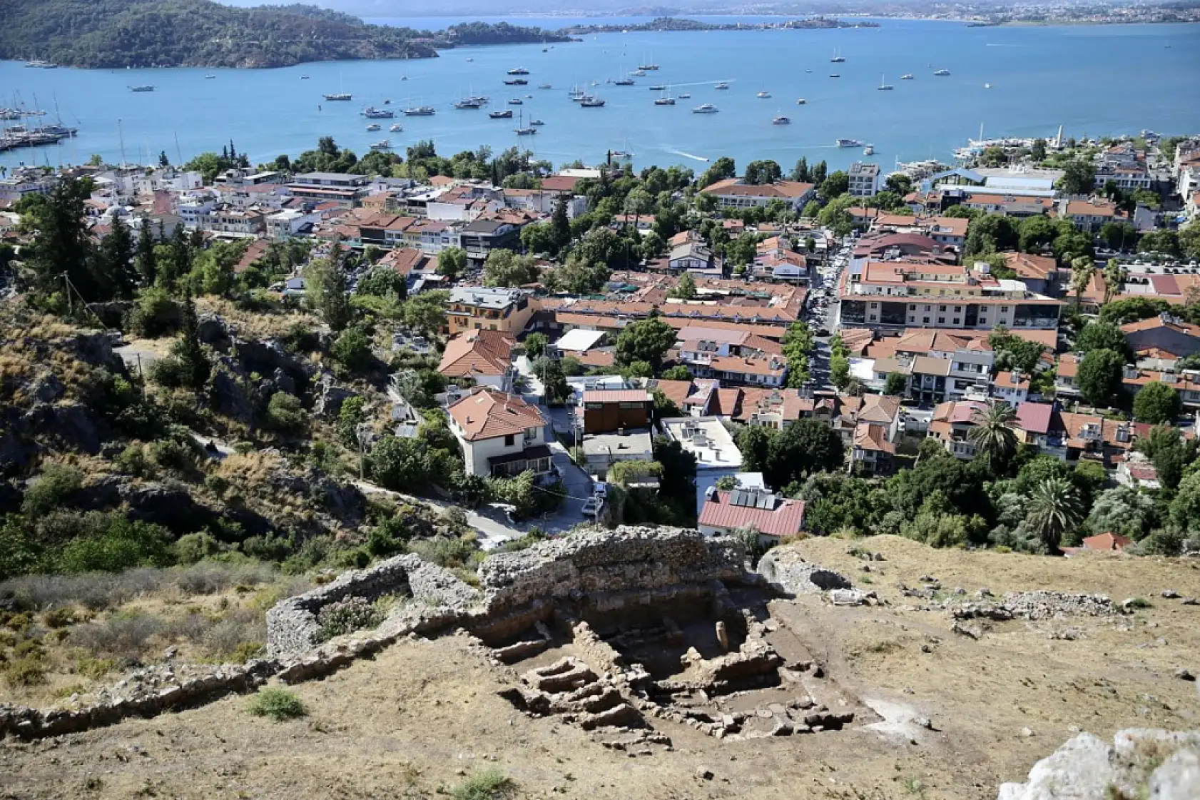 Fethiye Kalesi kazısında ortaya çıkan şapel ayağa kaldırılacak