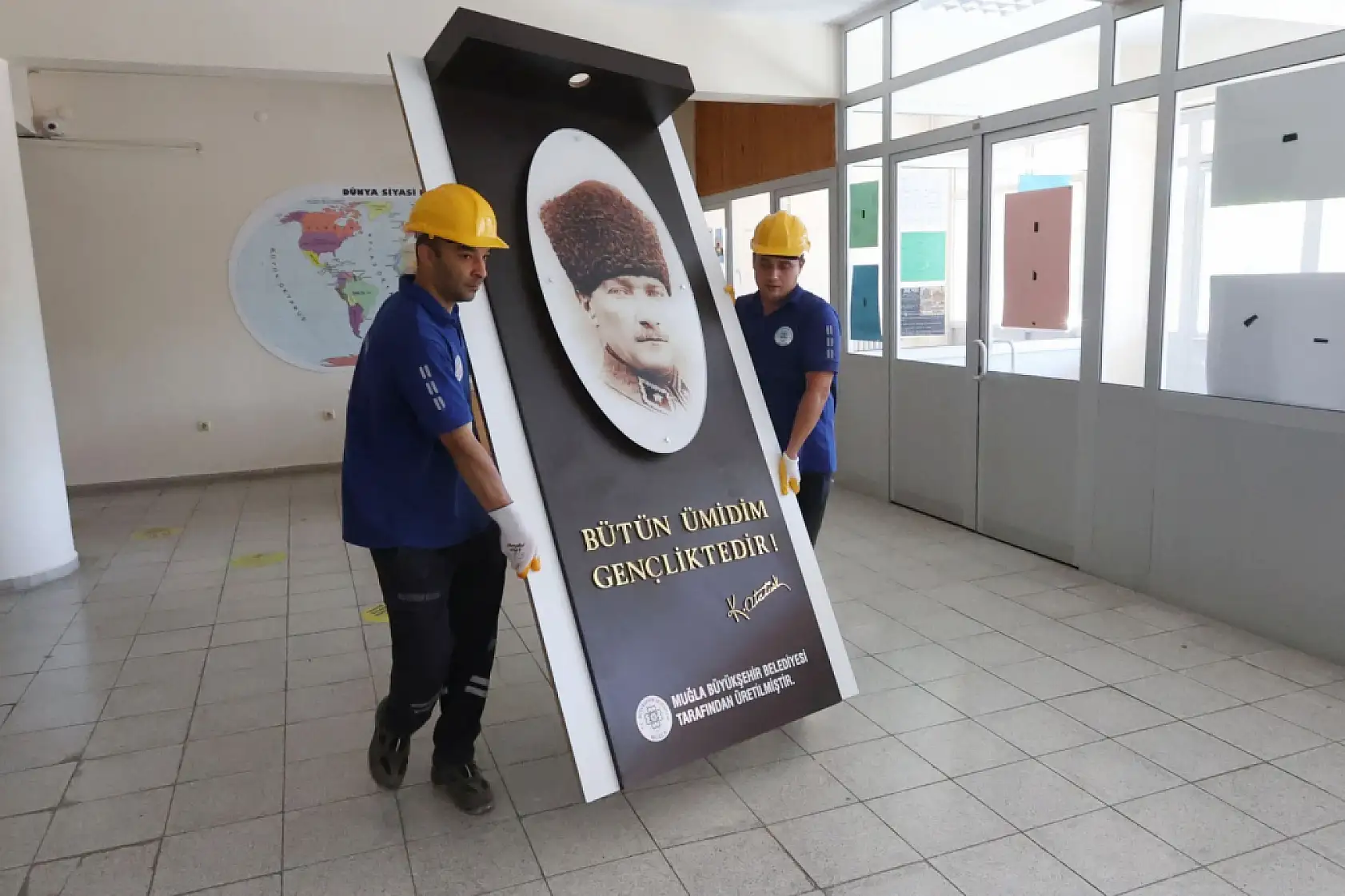 Muğla'da Okullar Yenileniyor Değerler Yaşatılıyor