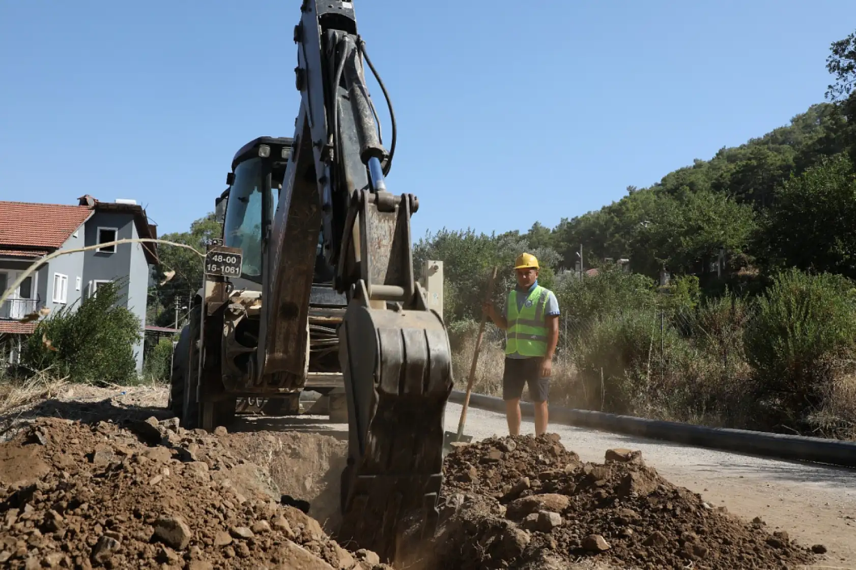 MUSKİ'den Göcek'te İçme Suyu ve Dere Temizlik Çalışması