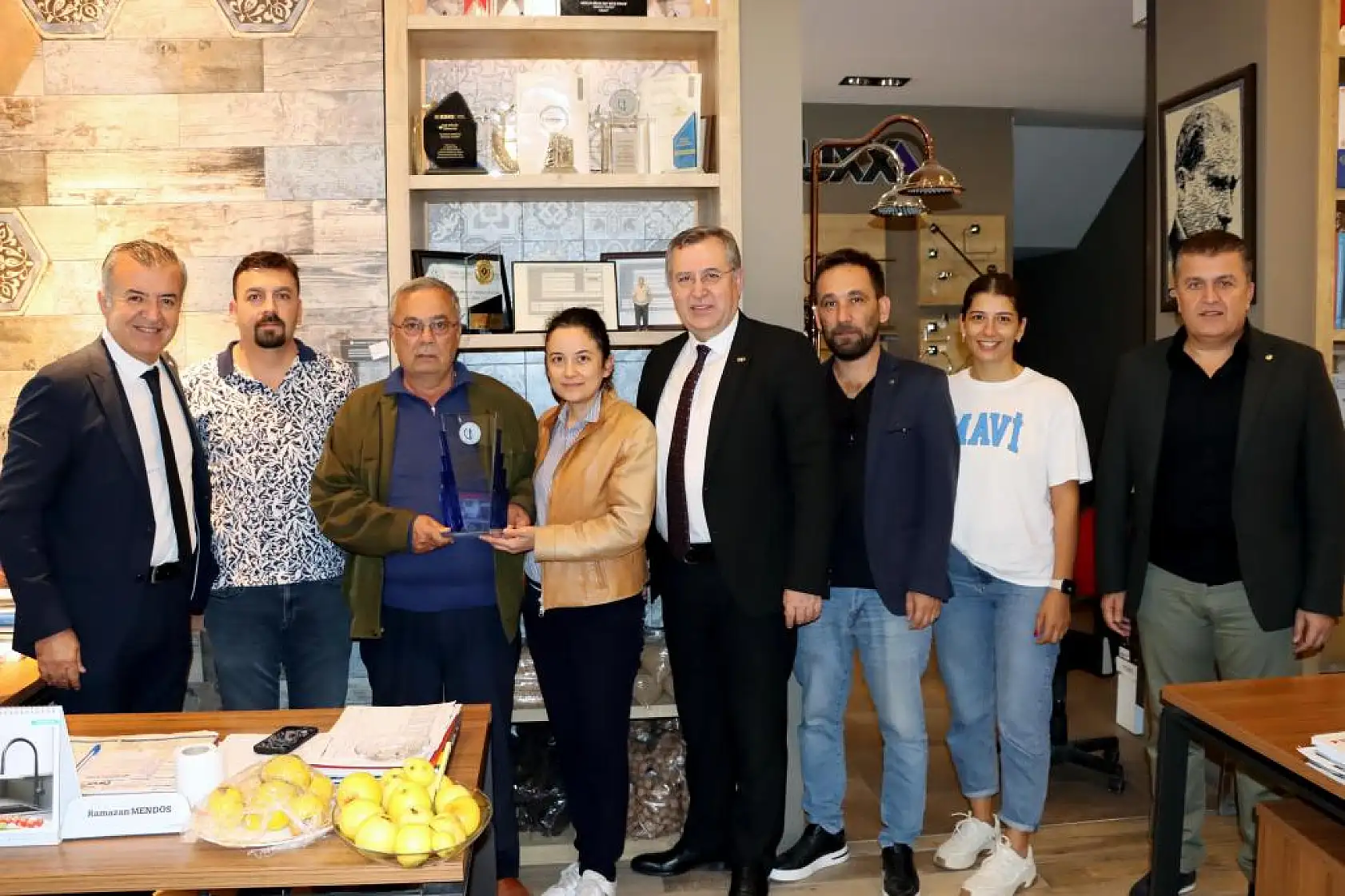 FTSO, Rekortmen Üyelerine Plaketle Teşekkür Etti