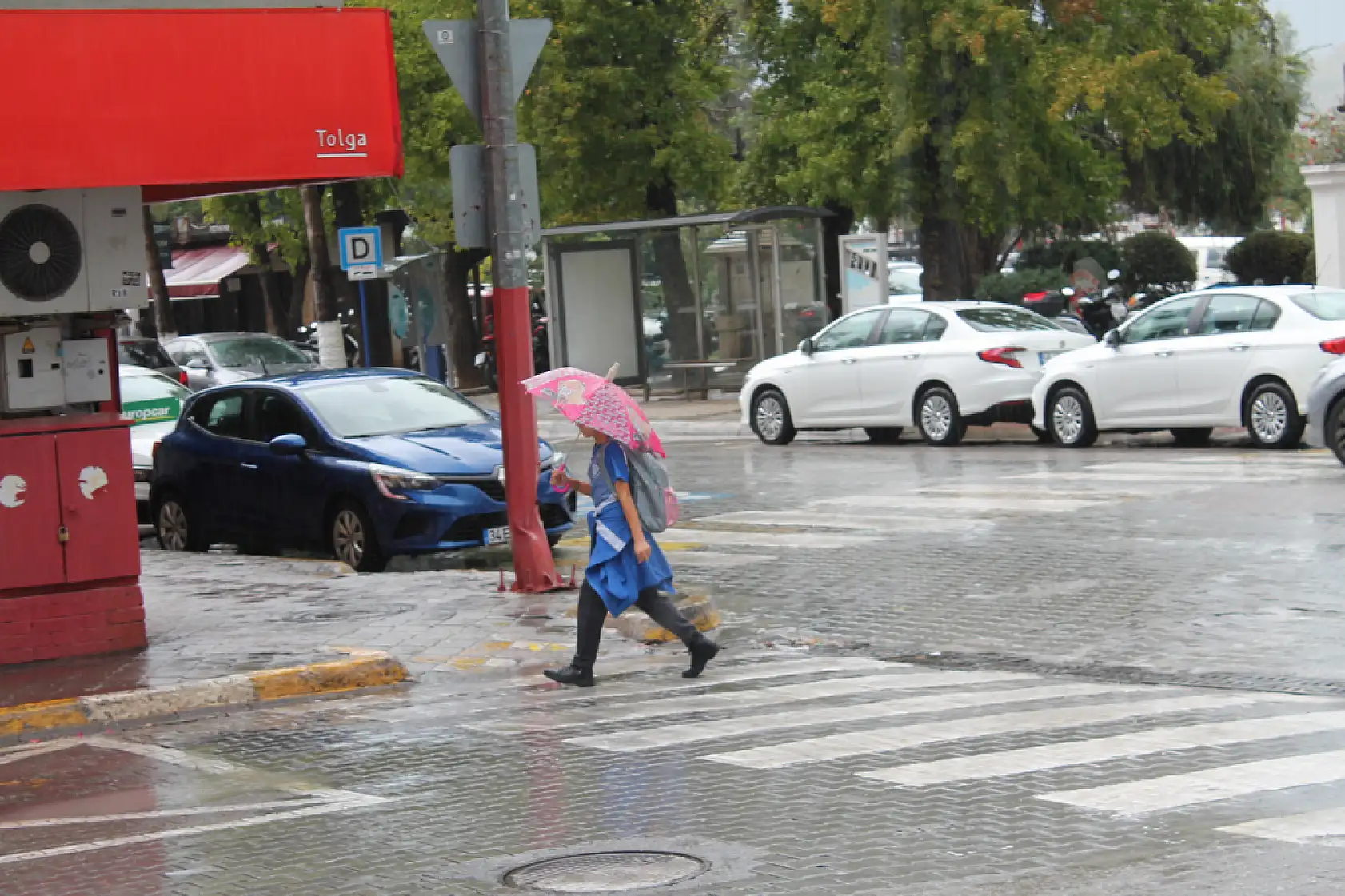 Fethiye'de Kış Kendini Sağanak Yağışlarla Hissettirdi