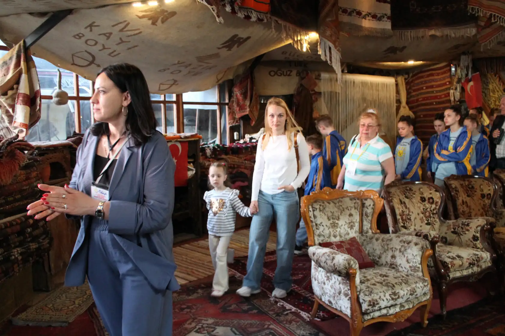 Fethiye Çalış Yörük Çadırı'nda Uluslararası Kültürler Bir Araya Geldi