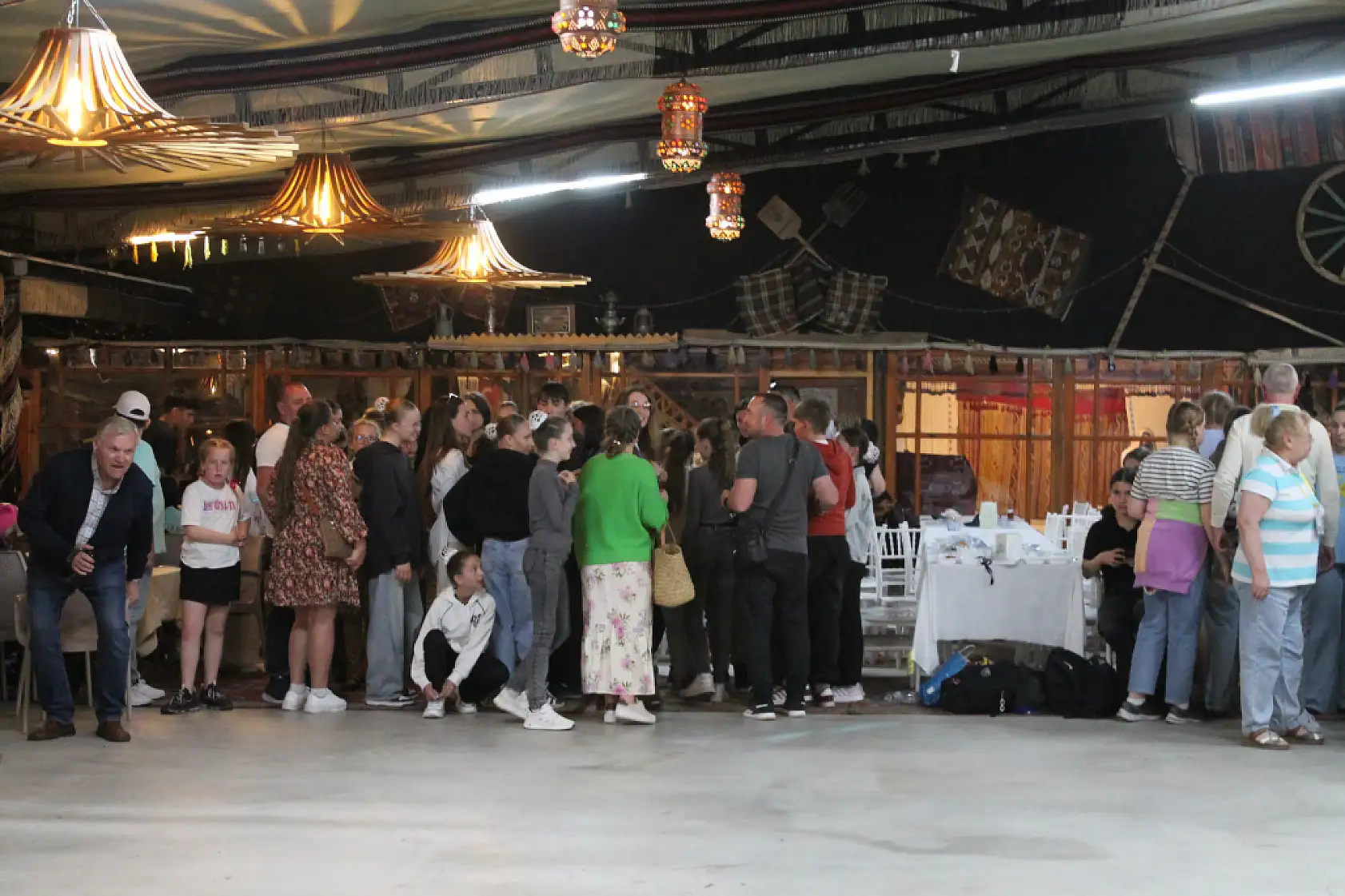 Fethiye Çalış Yörük Çadırı'nda Uluslararası Kültürler Bir Araya Geldi