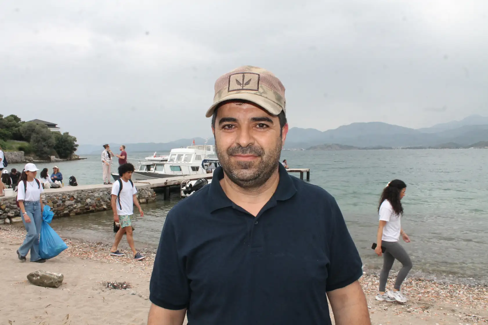 Fethiye Şövalye Adası'nda Yabancı Ülkeden Gelen Öğrenciler Temizlik Yaptı