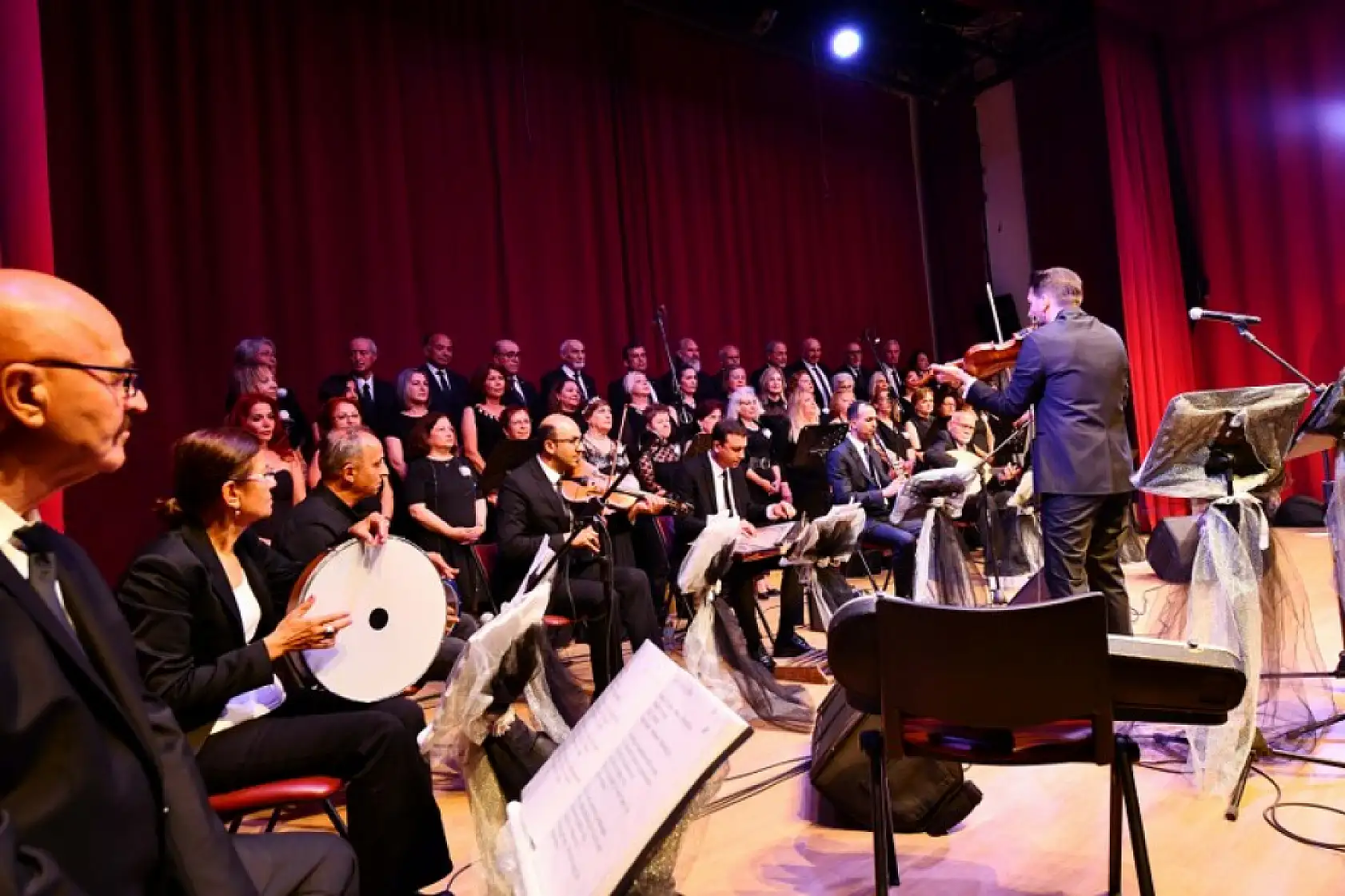 Fethiye Belediyesi TSM Korosu'ndan muhteşem konser