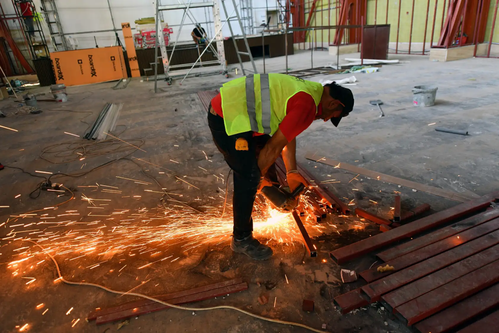 Fethiye Belediyesi Özer Olgun Kültür Merkezi'nde Çalışmalar Sürüyor