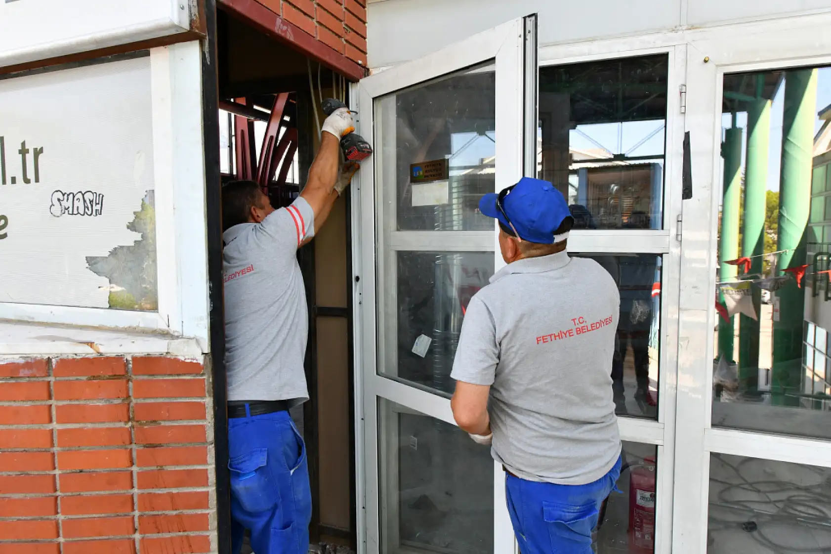 Fethiye Belediyesi Özer Olgun Kültür Merkezi'nde Çalışmalar Sürüyor
