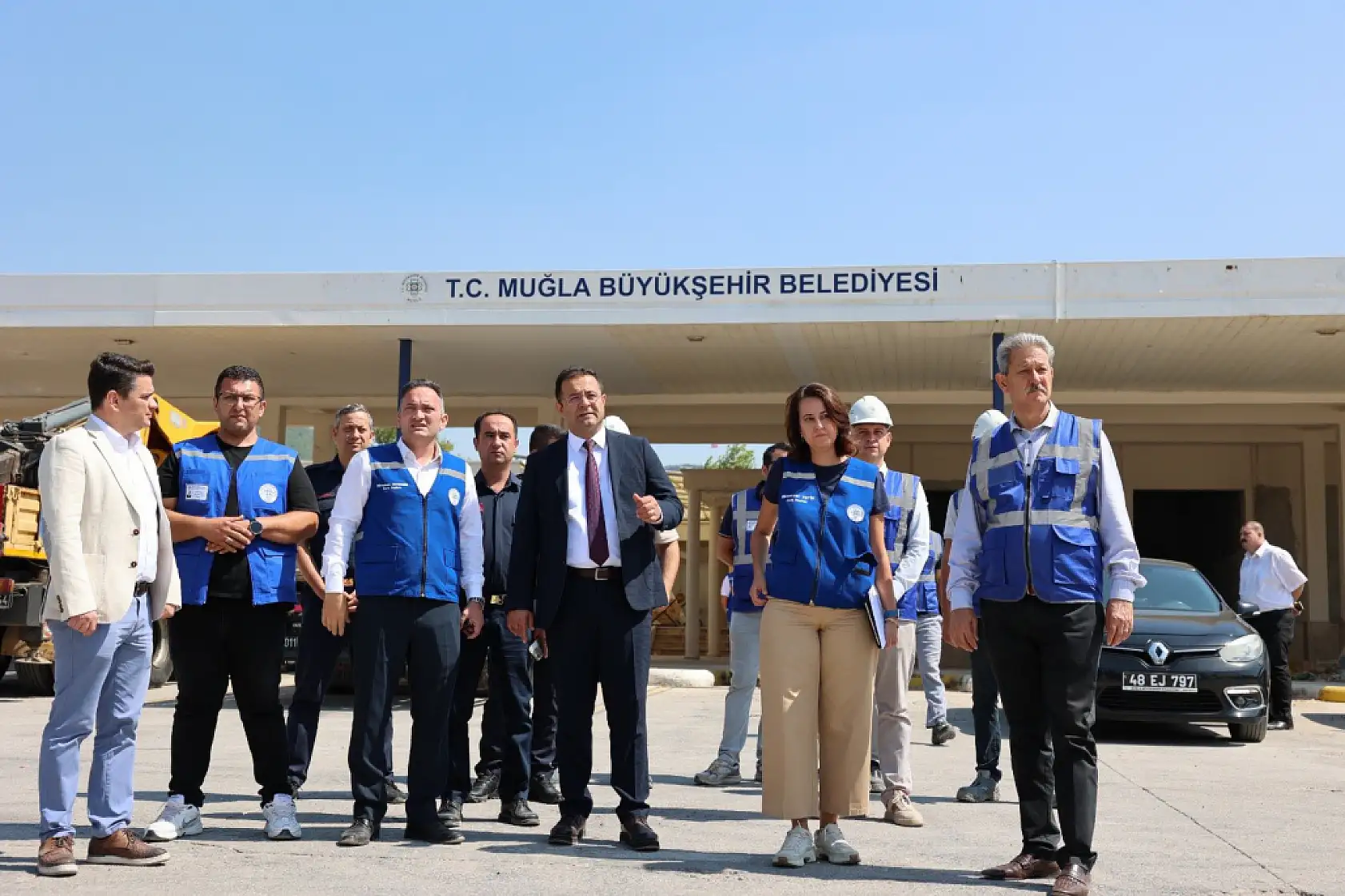 Menteşe'de Devam Eden Yatırımlar Yerinde İnceledi