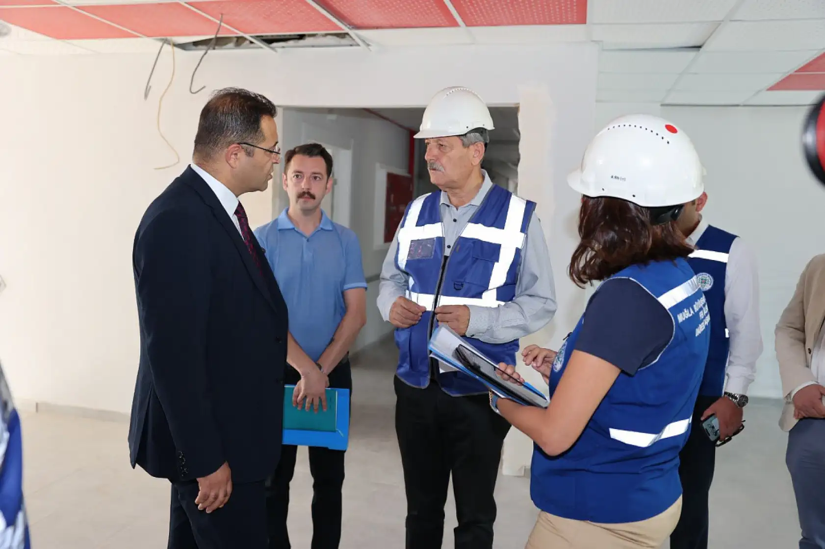 Menteşe'de Devam Eden Yatırımlar Yerinde İnceledi