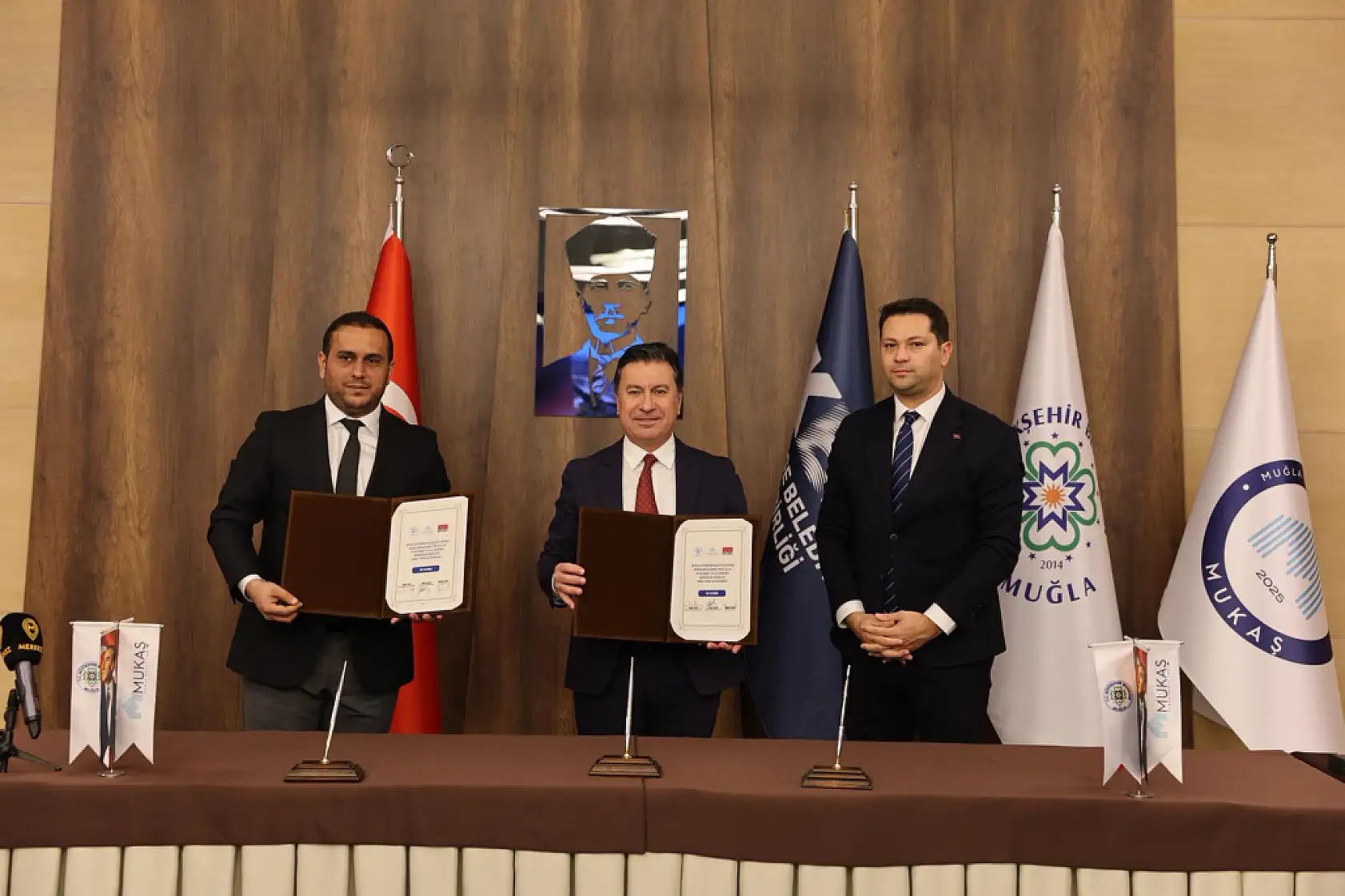 MUKAŞ'ın 'Geleceğin Muğlası Projesi' için ilk imzalar atıldı