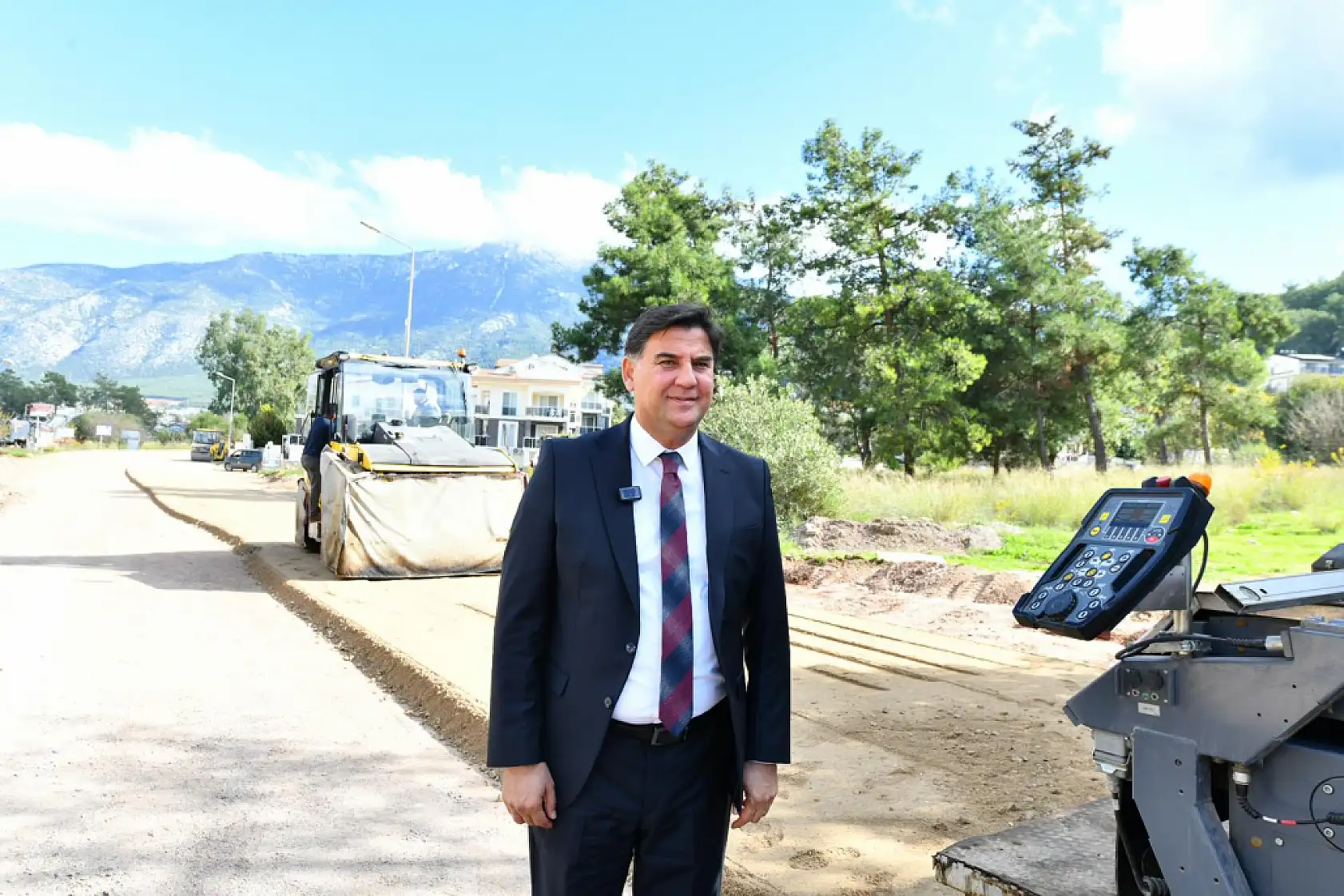 Başkan Karaca çalışmaları yerinde inceledi