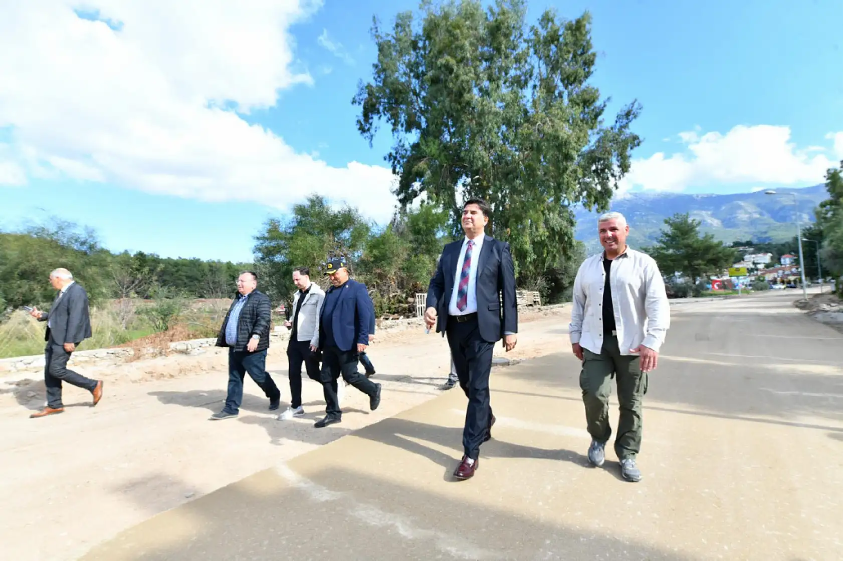 Başkan Karaca çalışmaları yerinde inceledi