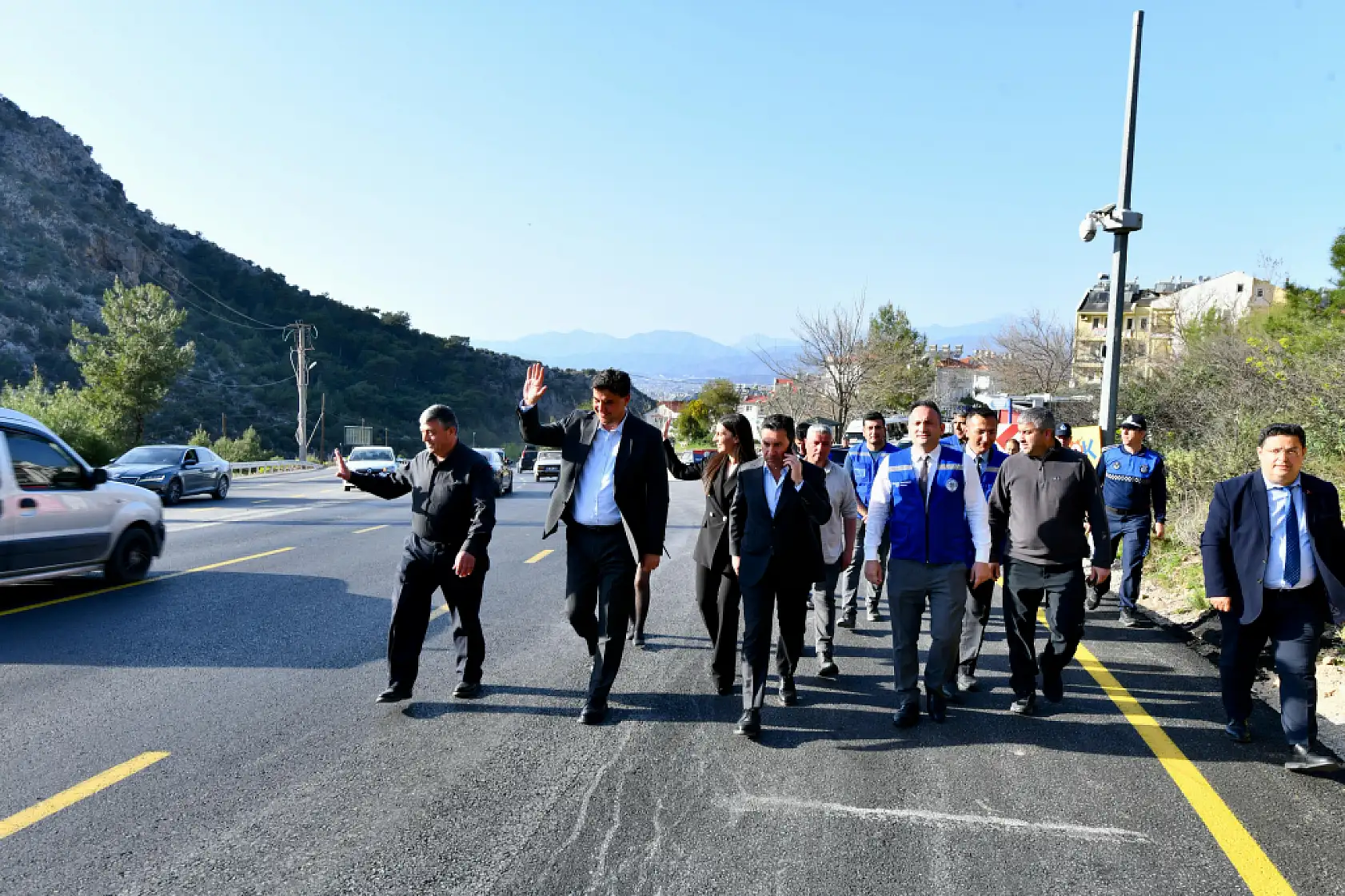 Taşyaka-Ölüdeniz Yol Projesinin İlk Etabı Tamamlandı