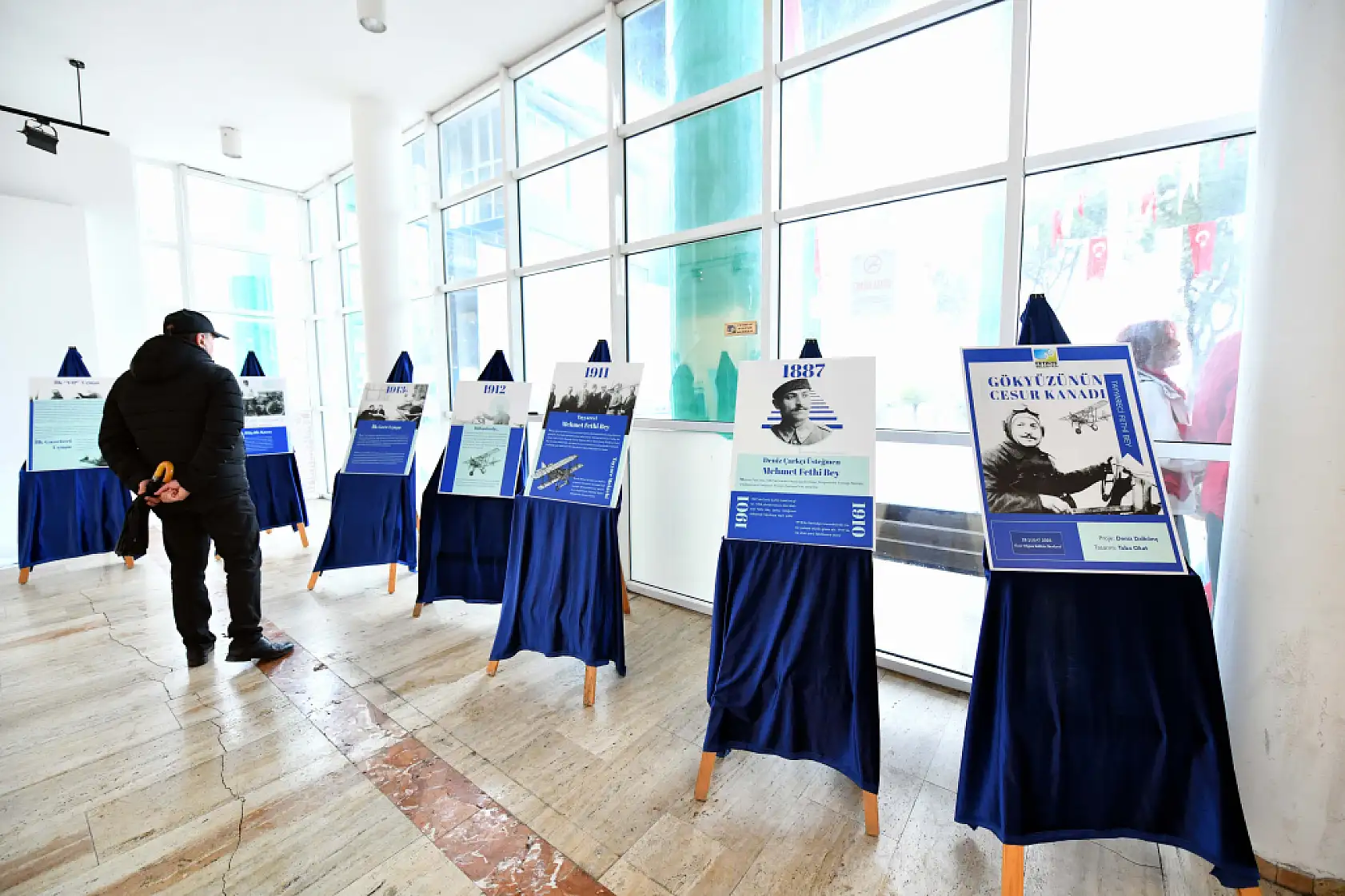 Fethiye'de Şehit Fethi Bey anısına özel sergi ve söyleşi düzenlendi