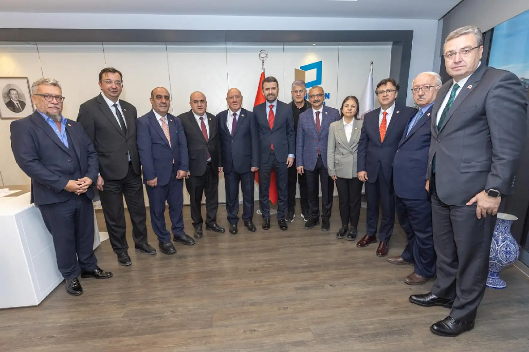 TGK Heyetinden BİK Genel Müdürü Abdülkadir Çay'a Ziyaret