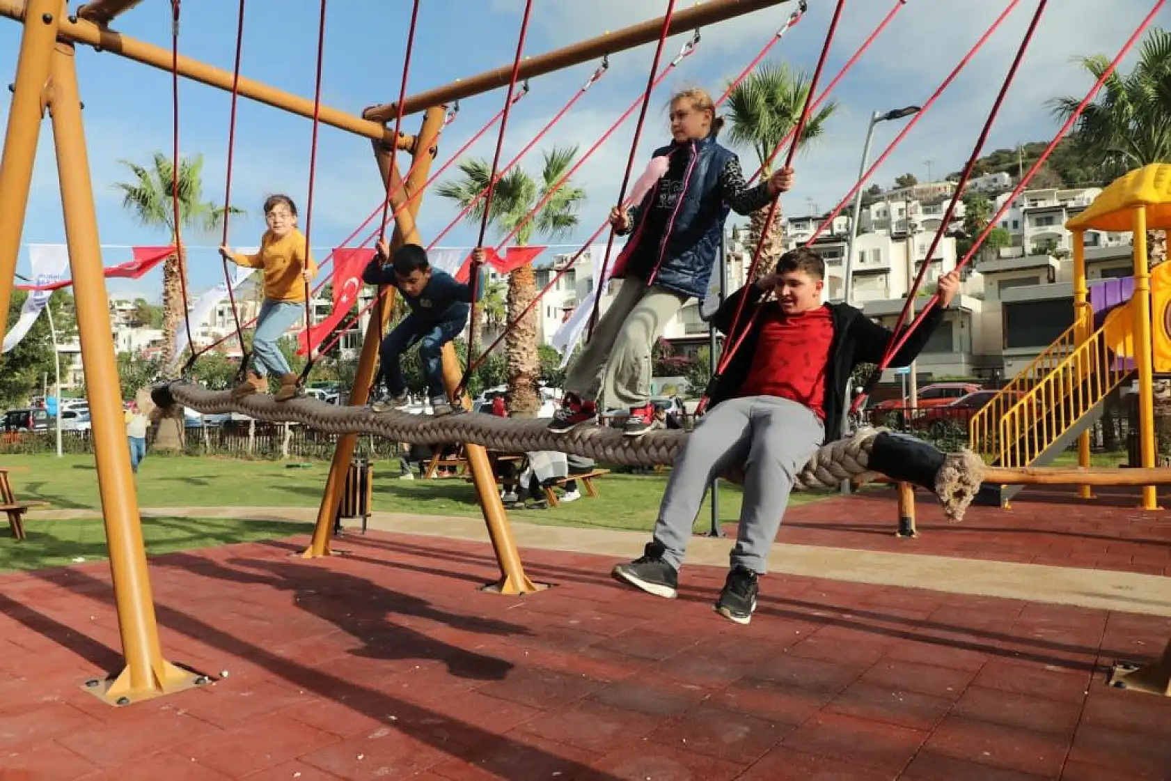 Üç Fidan Parkı Açıldı