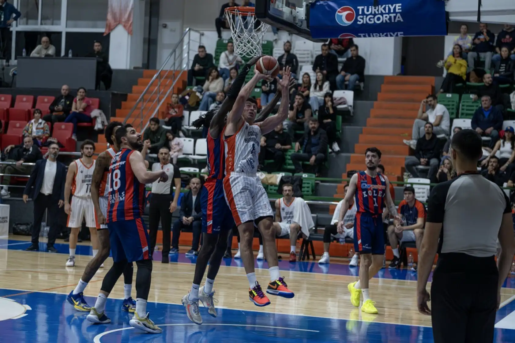Çağdaş Bodrum Spor, TED Ankara'yı 88-76 mağlup etti