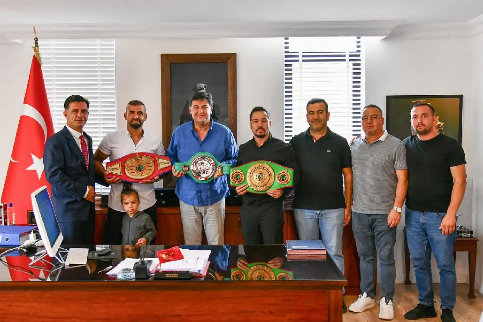 Gururumuz Kubilay Alcu'dan Başkan Karaca'ya Ziyaret