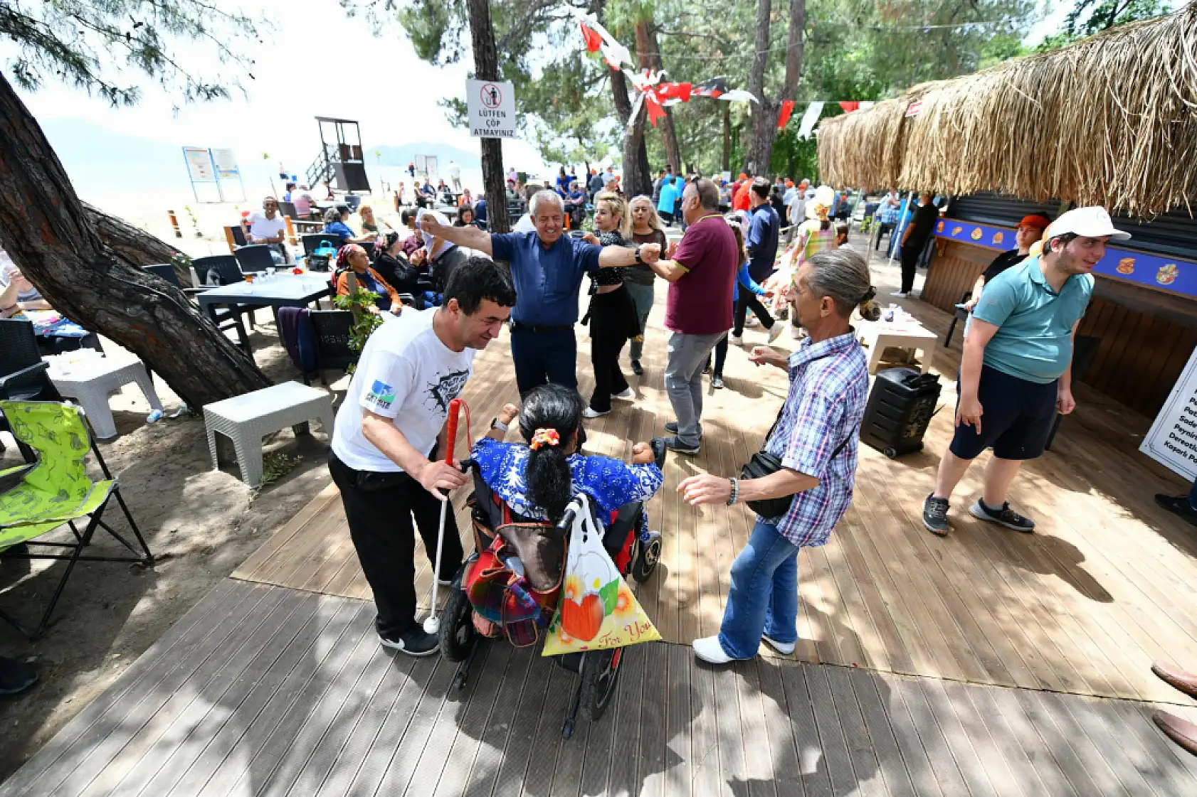 Fethiye'de Engelliler Haftası'na özel anlamlı etkinlik