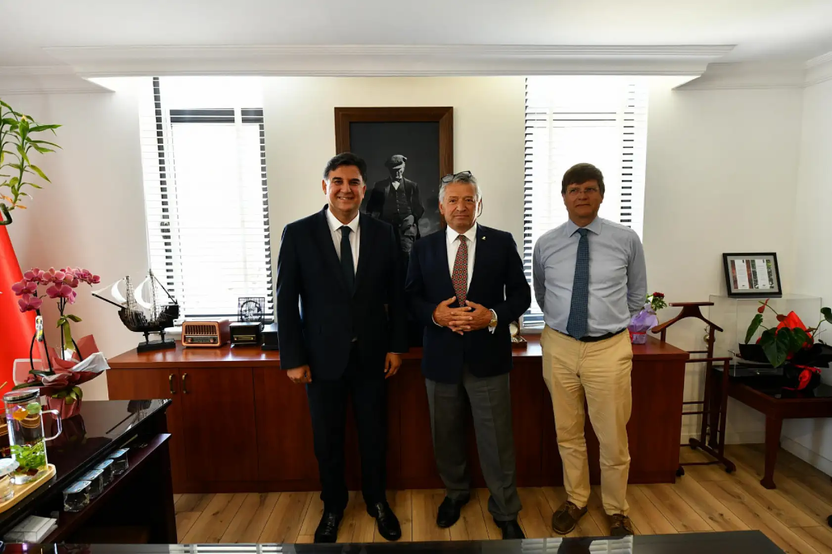 Başkan Karaca, İngiliz Heyeti Ağırladı