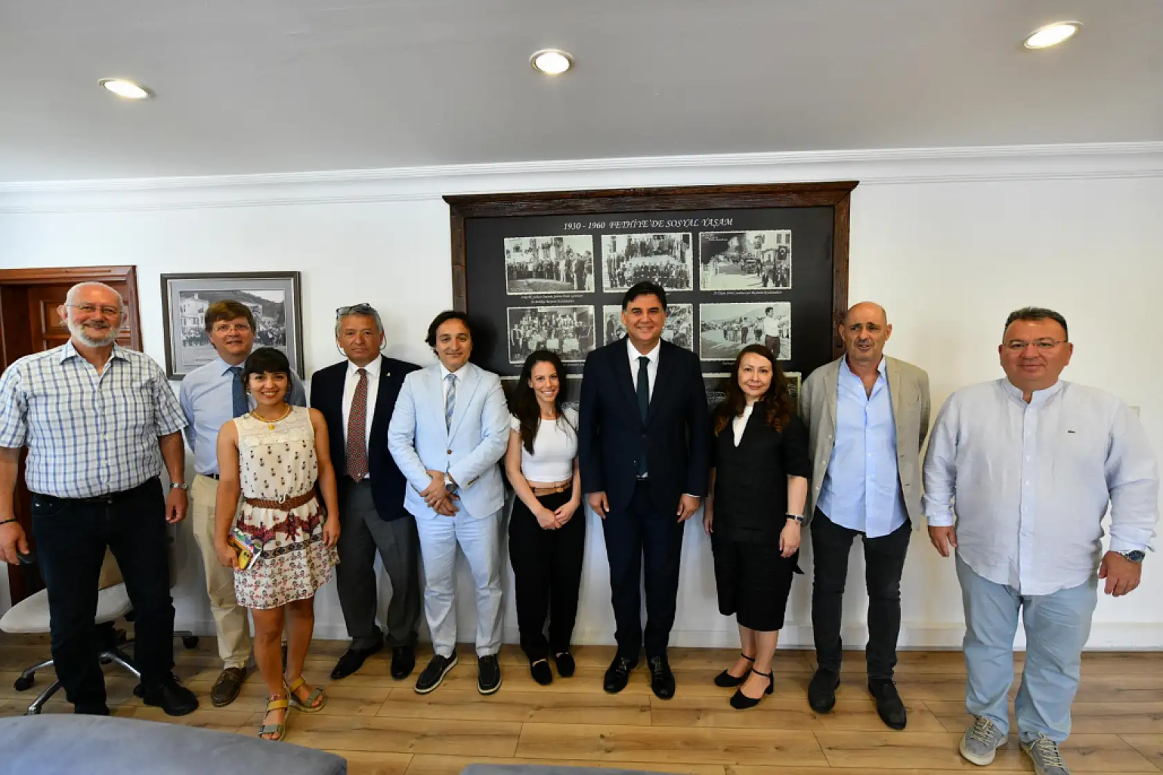 Başkan Karaca, İngiliz Heyeti Ağırladı