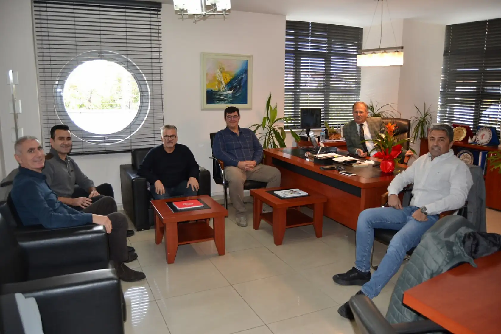 ÇALIŞ-DER'in Yeni Yönetiminden FESO'ya Ziyaret