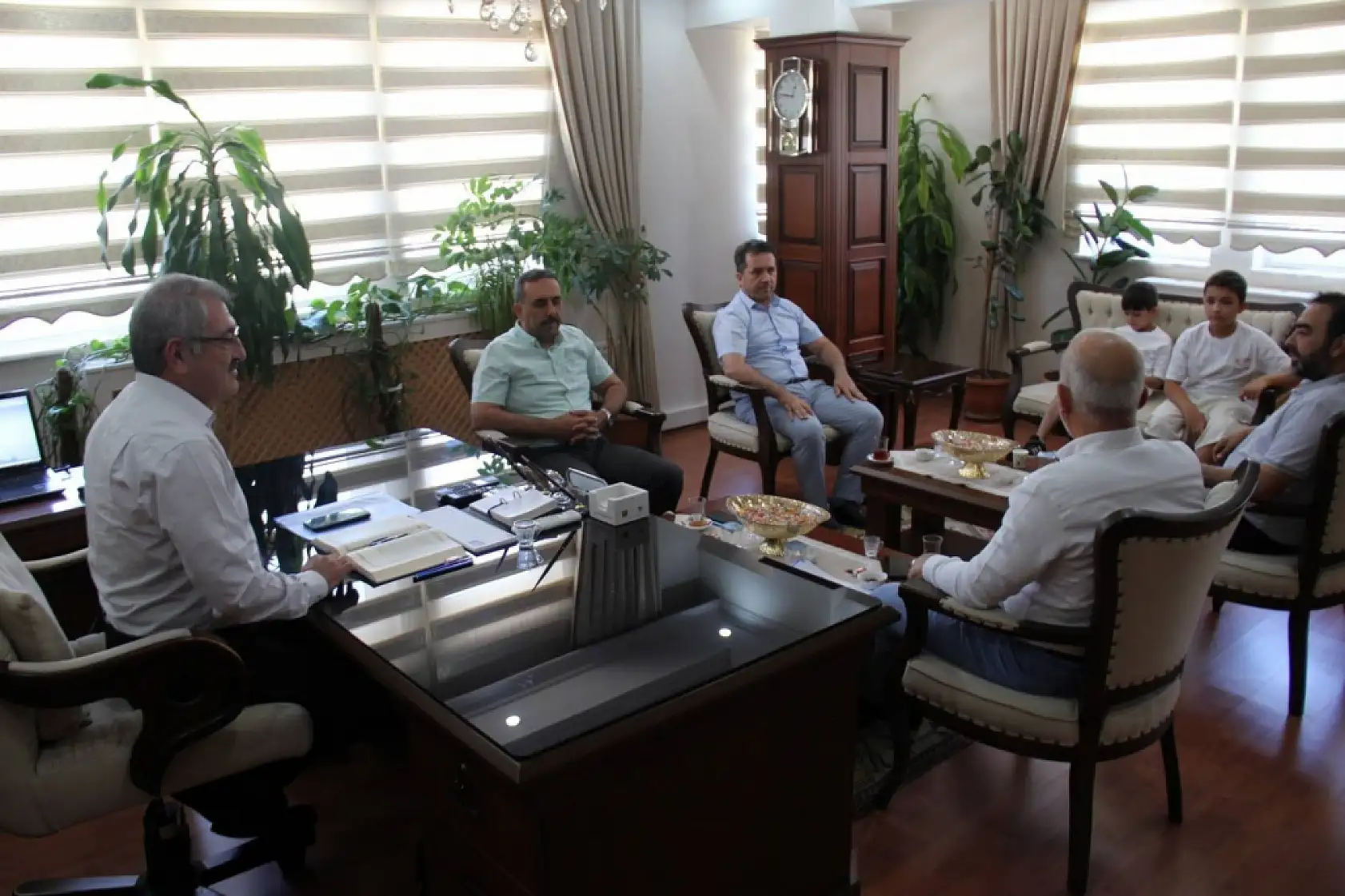Fethiye ve Seydikemer Müftülerinden İl Müftüsü Yaşar Çapçı'ya Hac Tebriği
