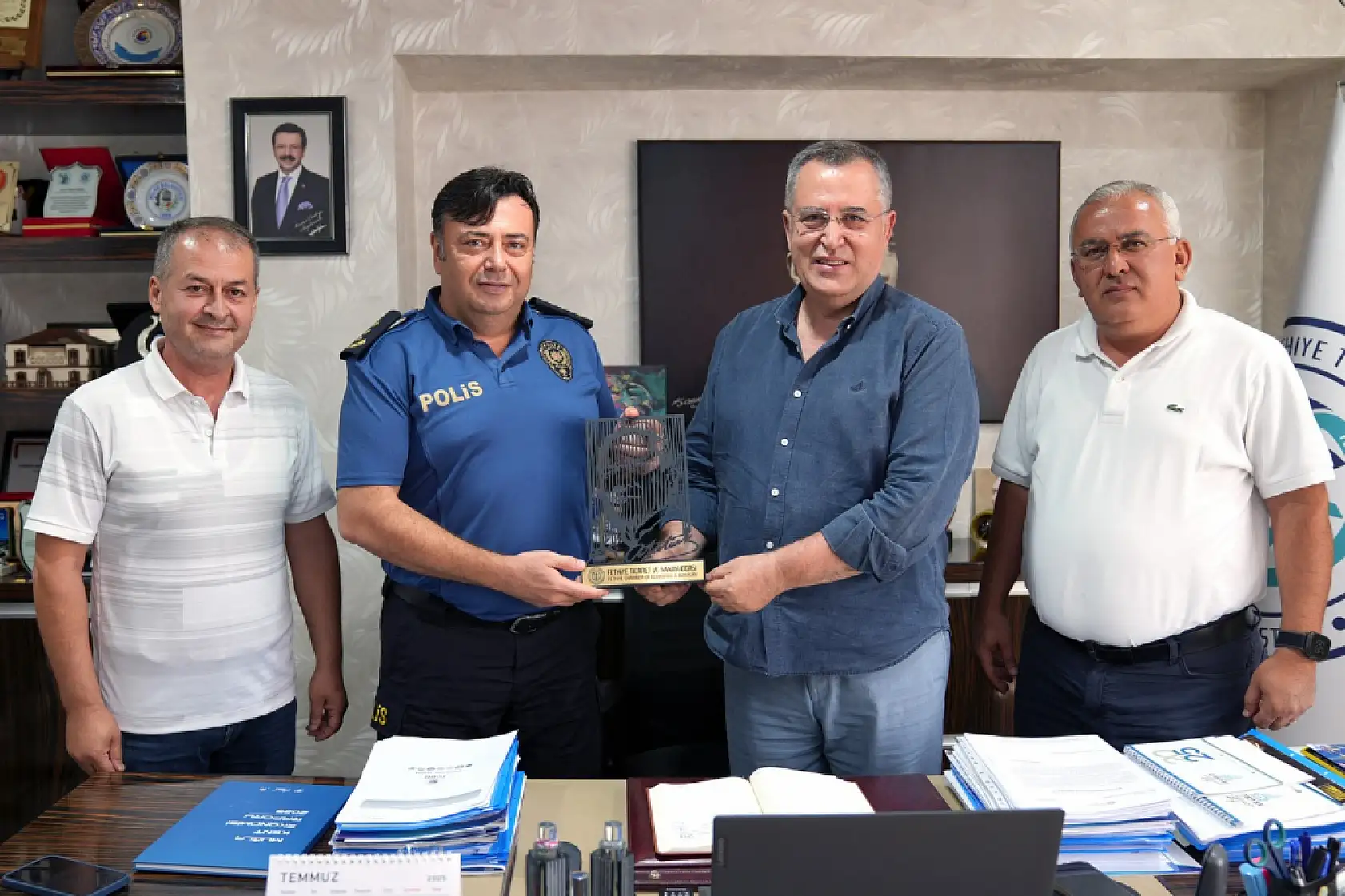 Fethiye Emniyet Müdürü Kara'dan FTSO'ya İade-i Ziyaret