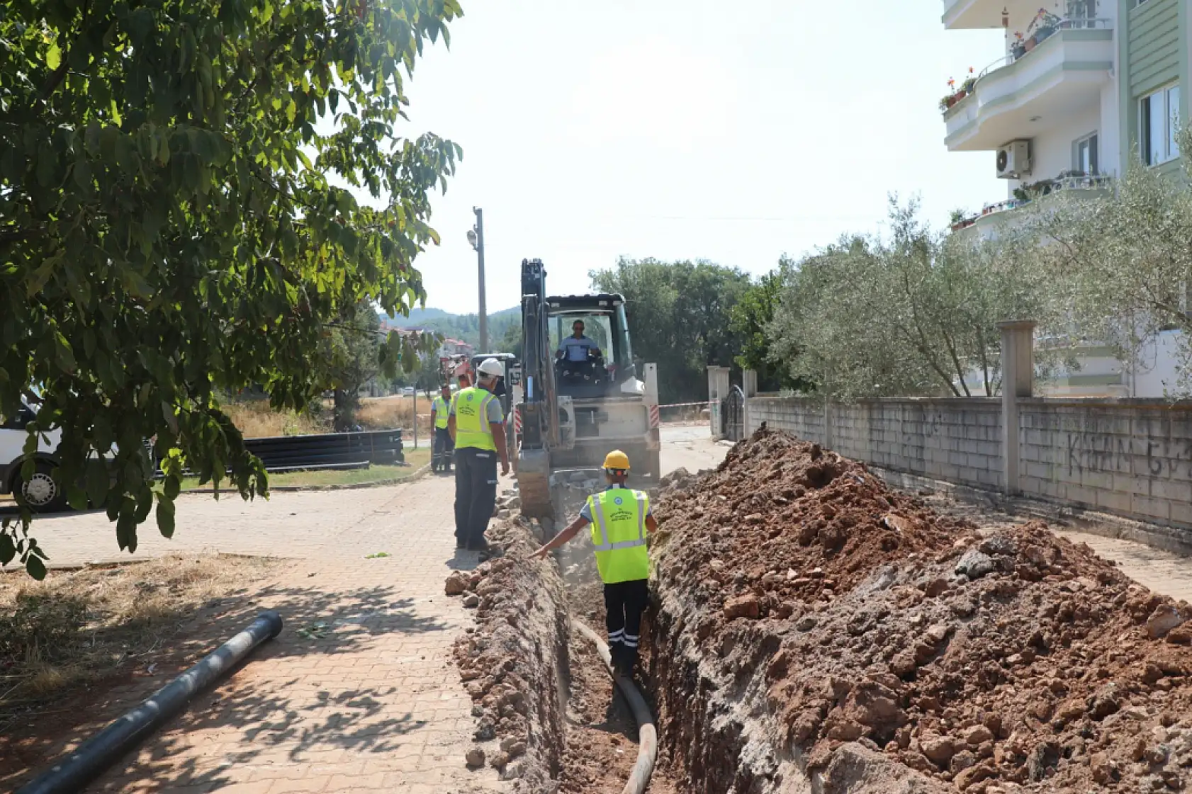 Büyükşehir, Menteşe'de Su Kesintilerinin Önüne Geçti