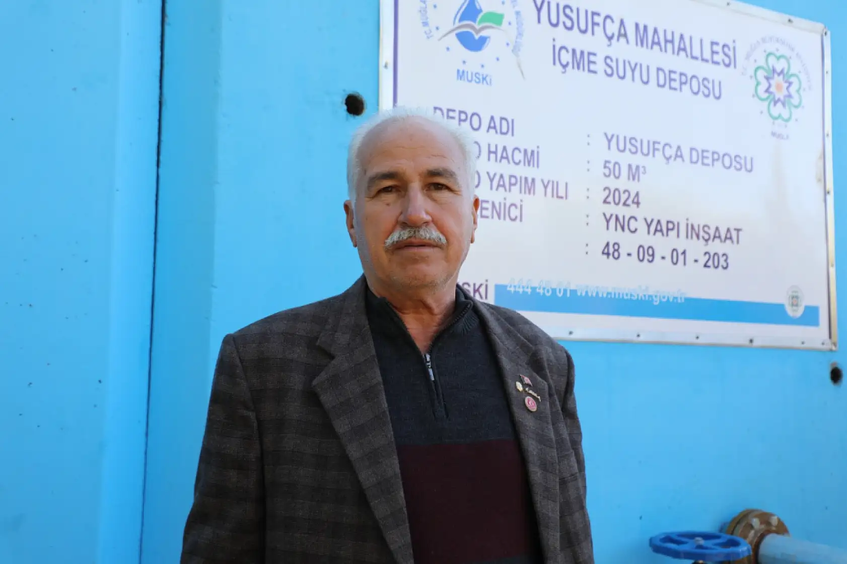 Yusufca Muhtarı Bulut 'Ahmet Başkanımız Sayesinde Torunlarımız Dahi Su Sorunu Yaşamayacak'