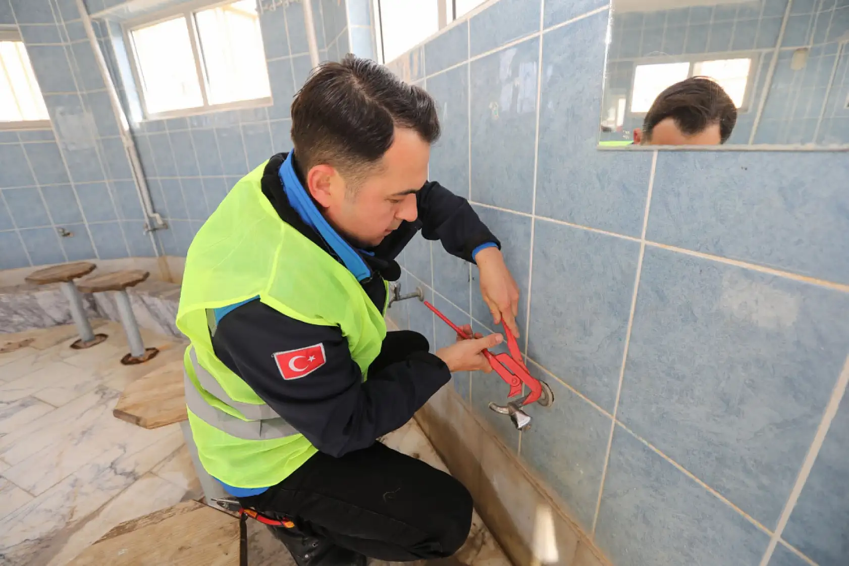 Muğla Büyükşehir'den camilerde Ramazan temizliği
