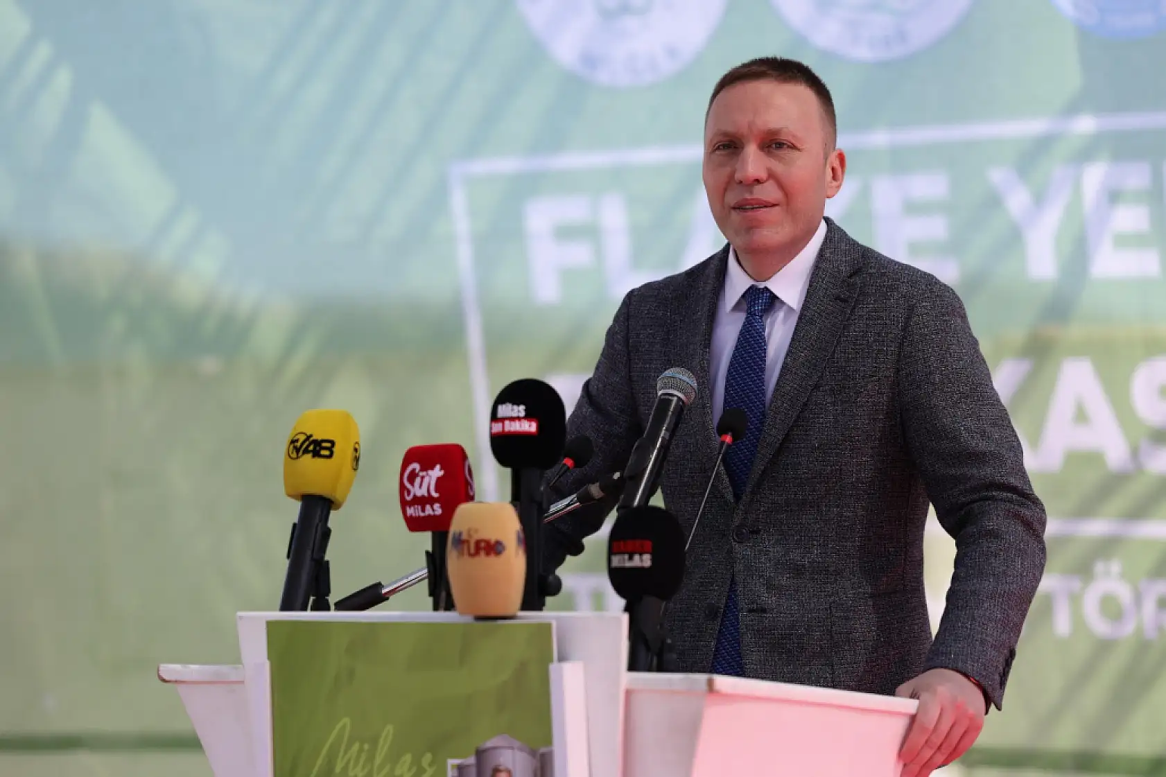 Büyükşehir Belediyesi'nden Hayvancılığa Büyük Destek: Flake Yem Üretim Tesisi'nin Temeli Atıldı