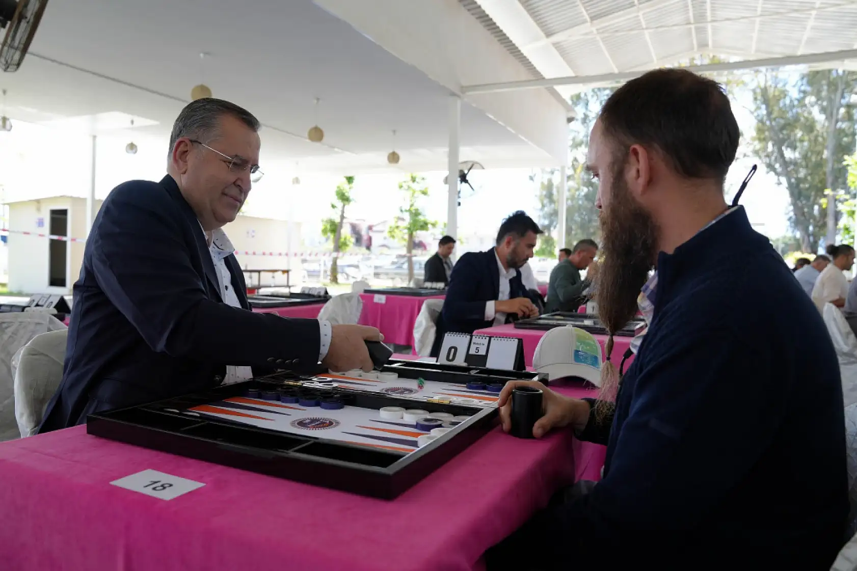 FTSO Tavla Turnuvasında Zarlar 'Dostluk' İçin Atıldı