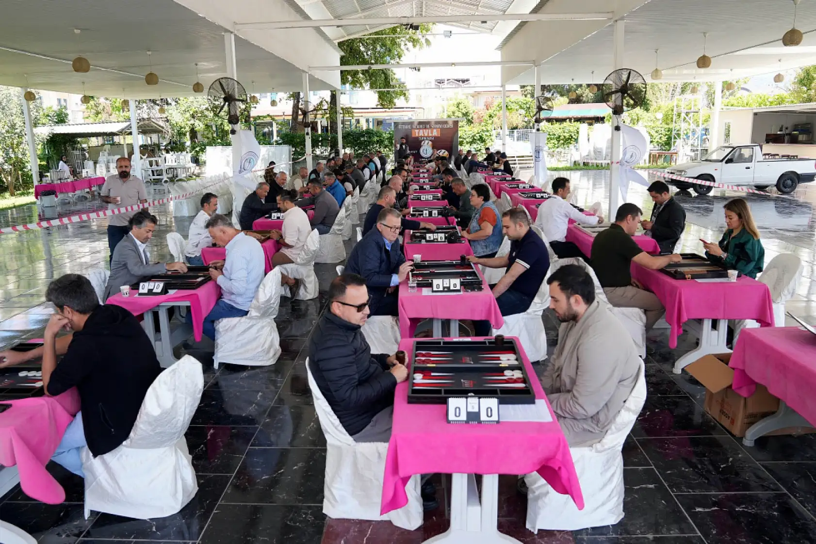 FTSO Tavla Turnuvasında Zarlar 'Dostluk' İçin Atıldı