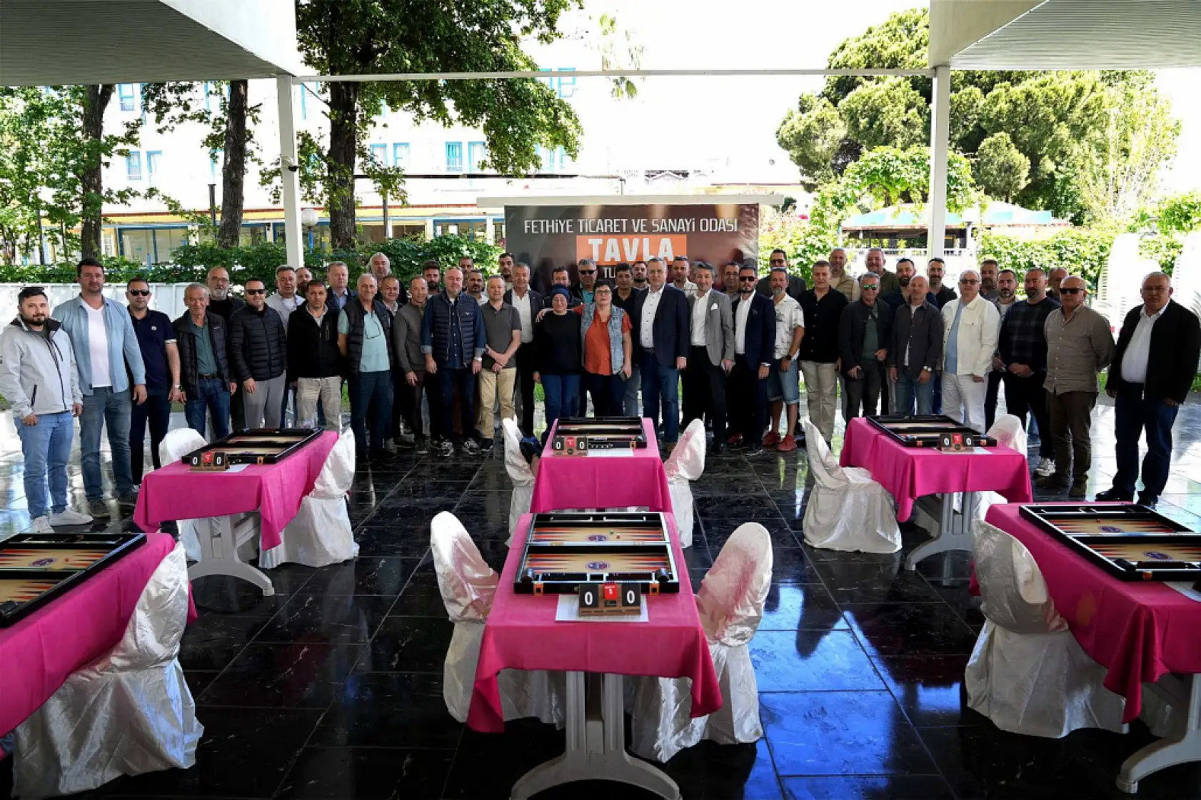 FTSO Tavla Turnuvasında Zarlar 'Dostluk' İçin Atıldı