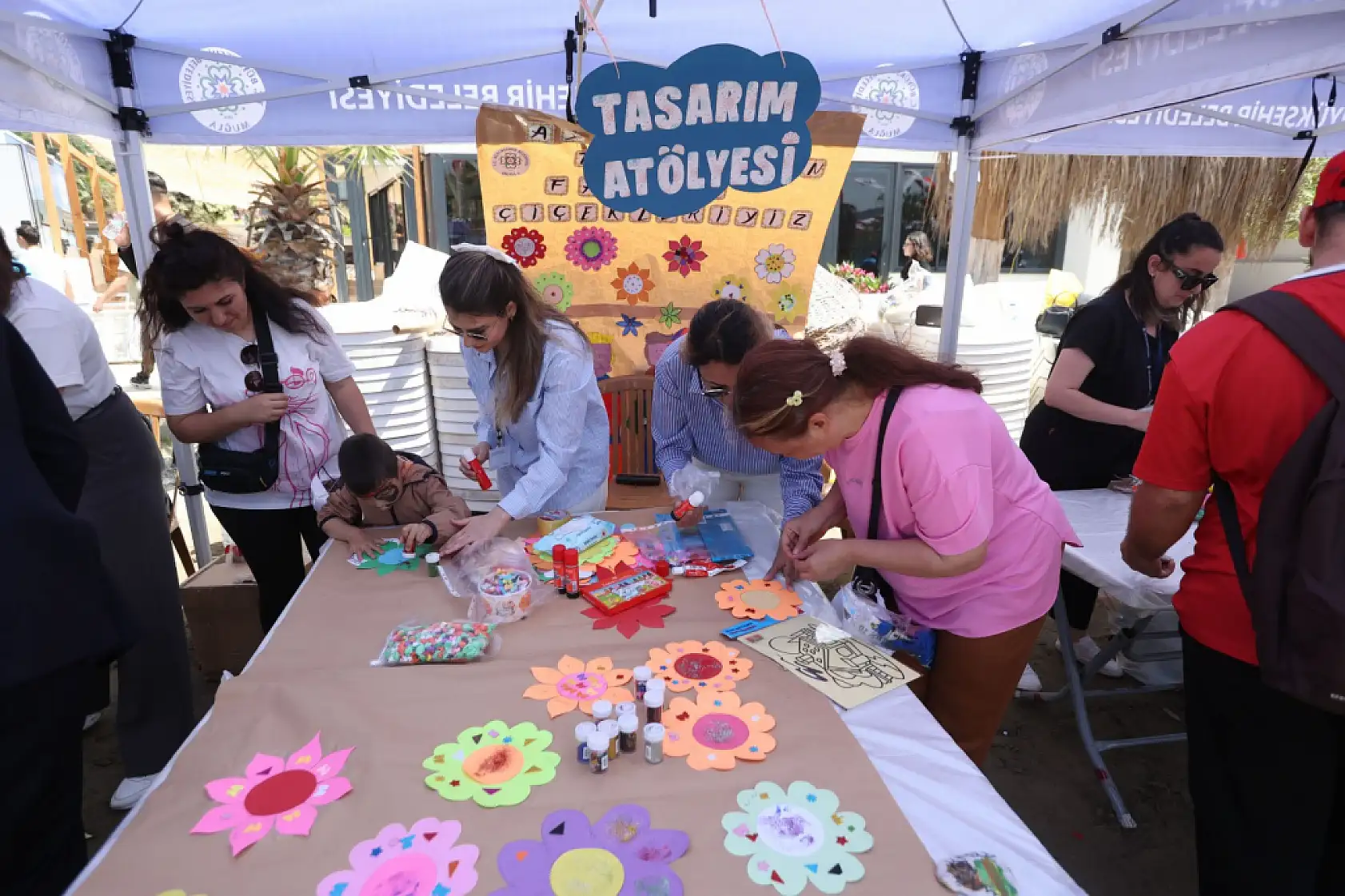 Muğla'da Engelsiz Uçurtmalar Gökyüzüyle Buluştu