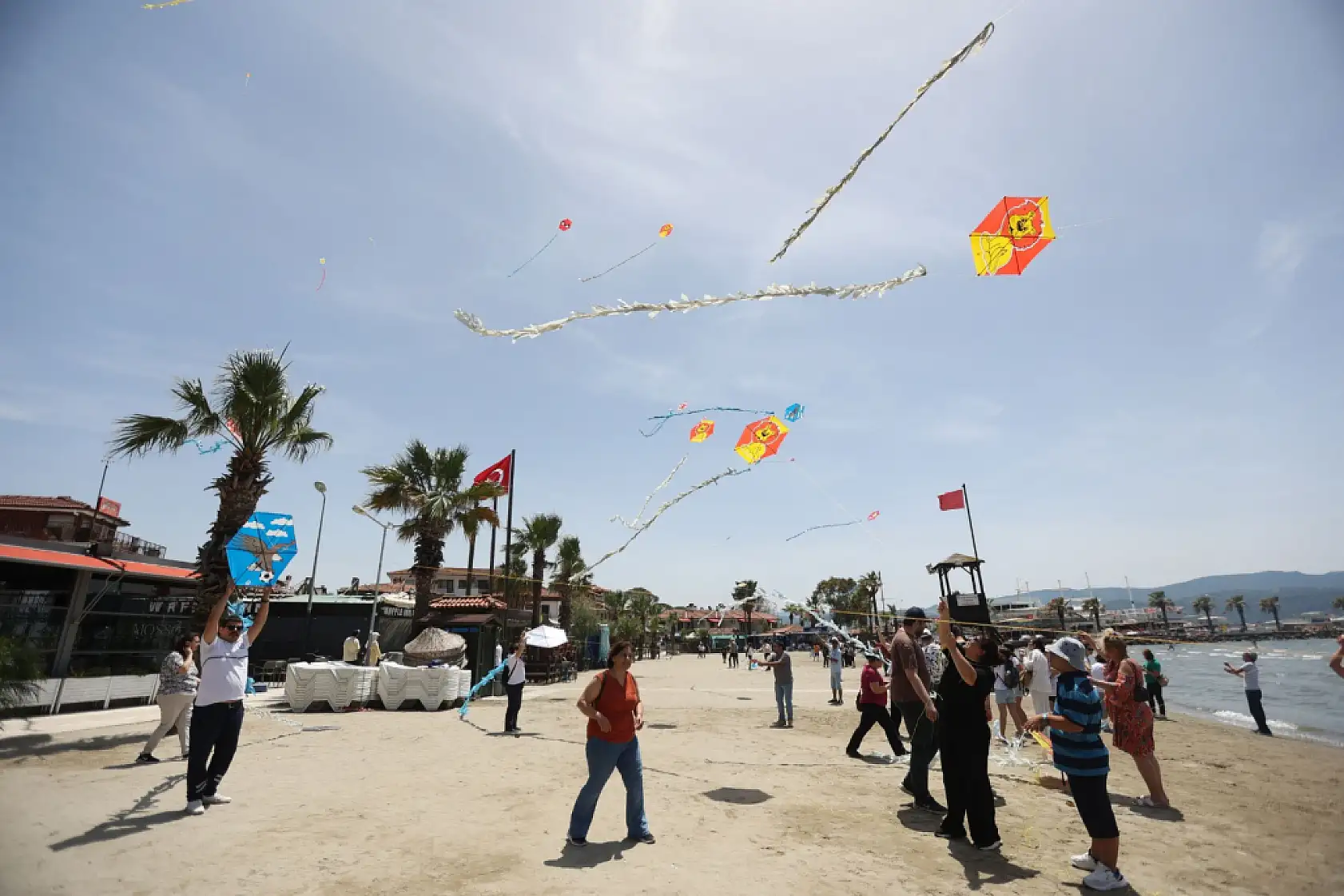 Muğla'da Engelsiz Uçurtmalar Gökyüzüyle Buluştu