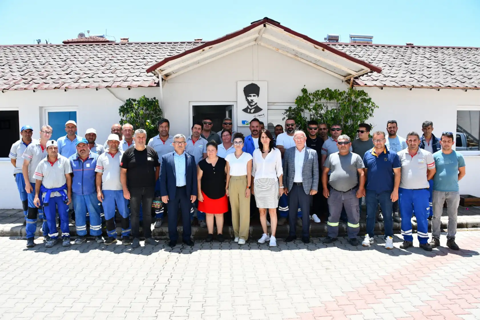 Fethiye Belediye Başkan Yardımcıları Personelle Bayramlaştı