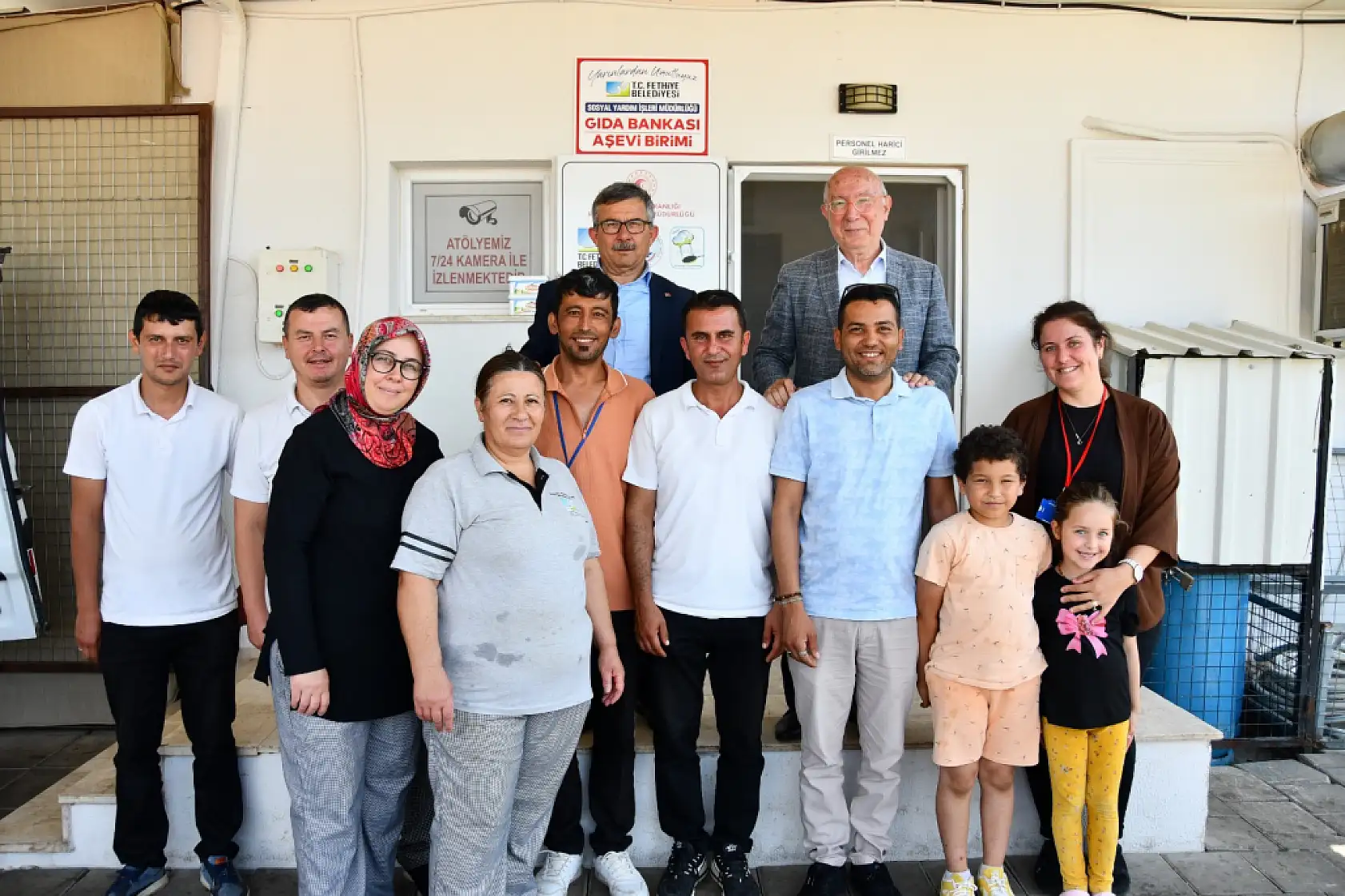 Fethiye Belediye Başkan Yardımcıları Personelle Bayramlaştı