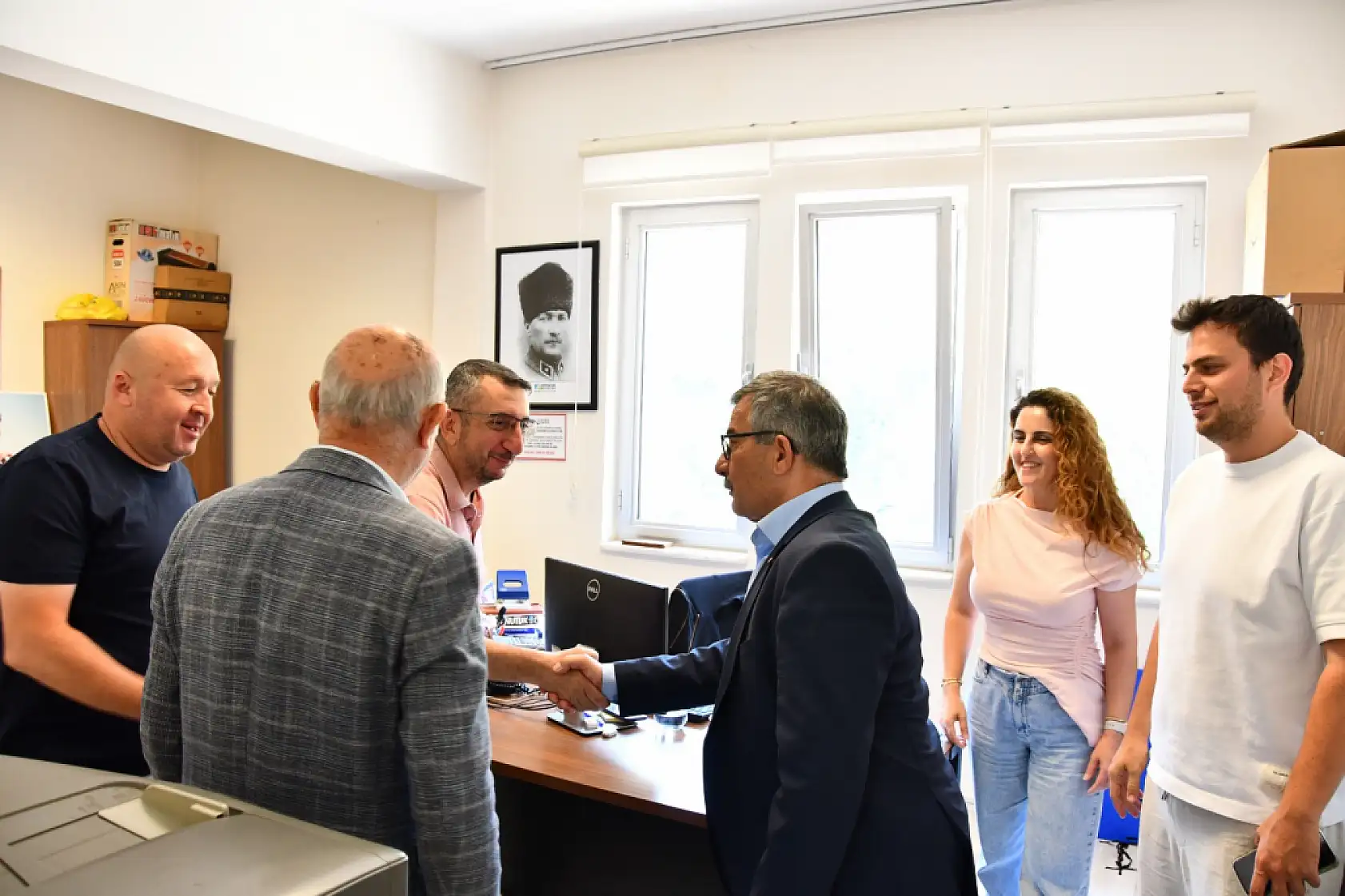 Fethiye Belediye Başkan Yardımcıları Personelle Bayramlaştı