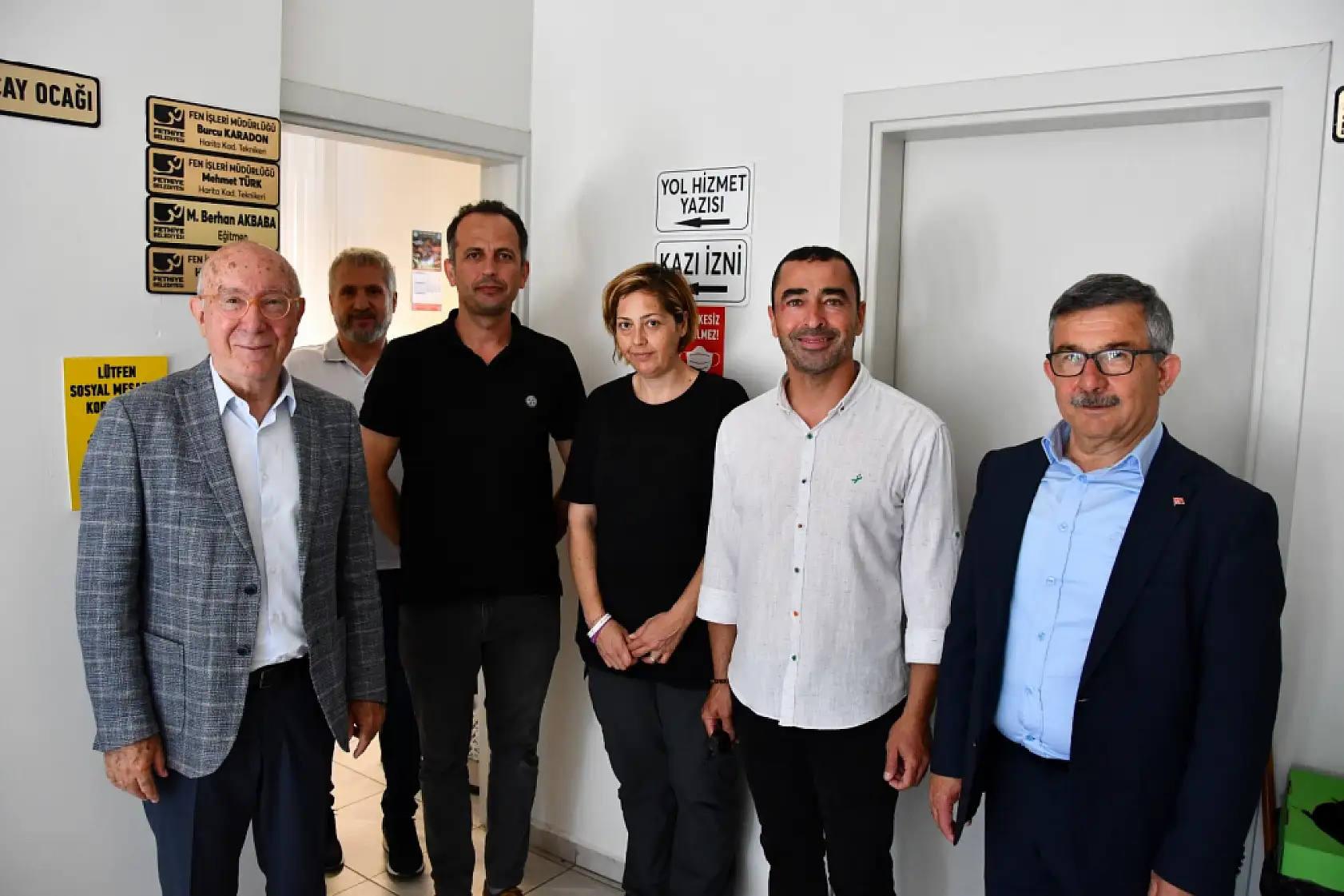 Fethiye Belediye Başkan Yardımcıları Personelle Bayramlaştı