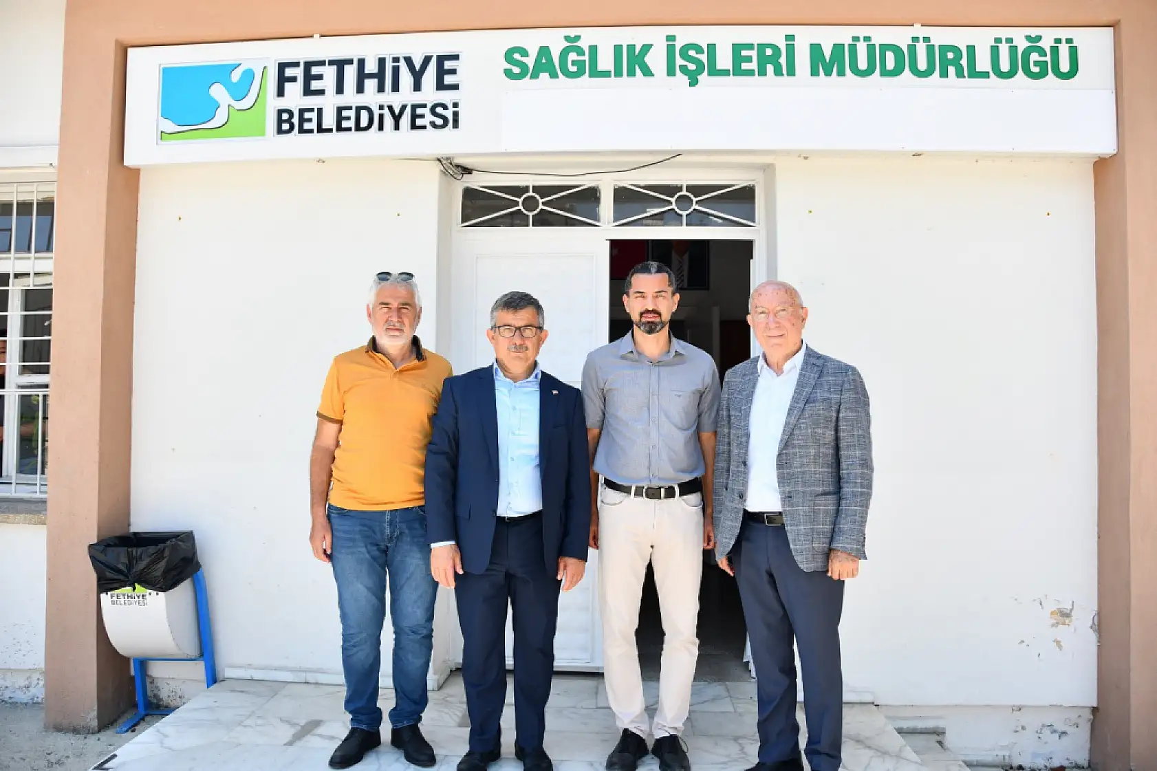 Fethiye Belediye Başkan Yardımcıları Personelle Bayramlaştı