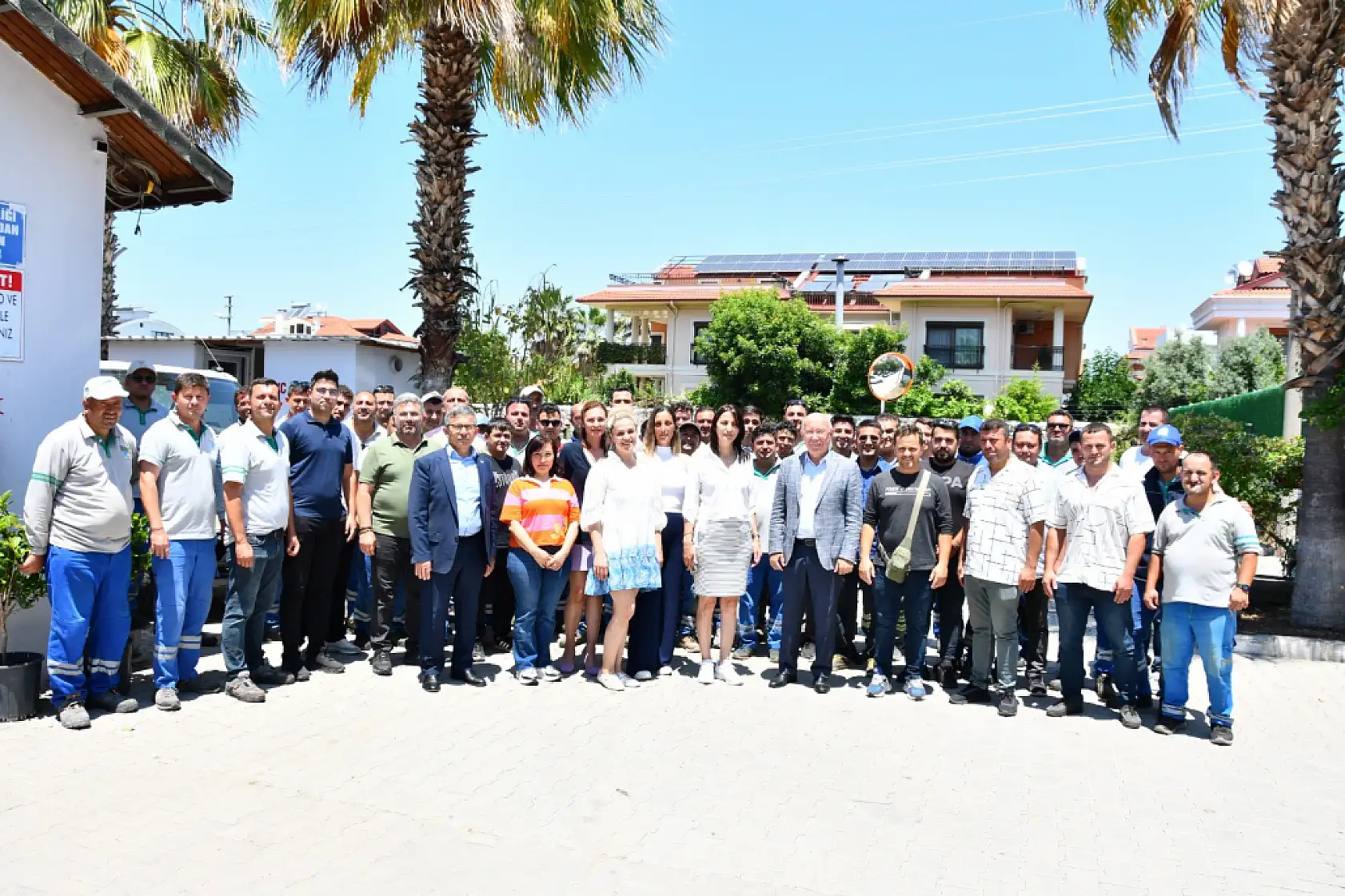 Fethiye Belediye Başkan Yardımcıları Personelle Bayramlaştı