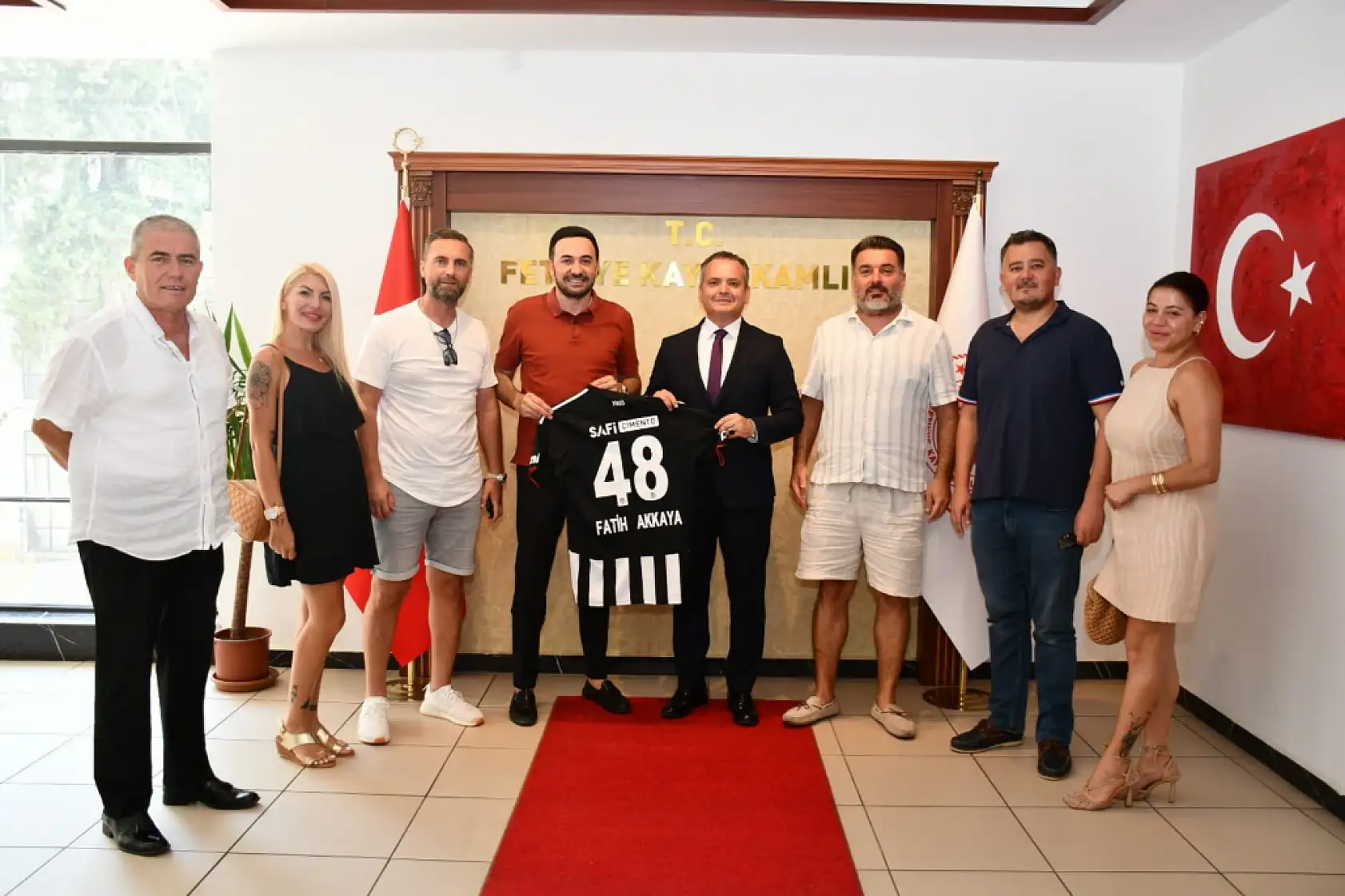 Fethiye Beşiktaş Taraftarlar Derneği bir dizi ziyaretlerde bulundu