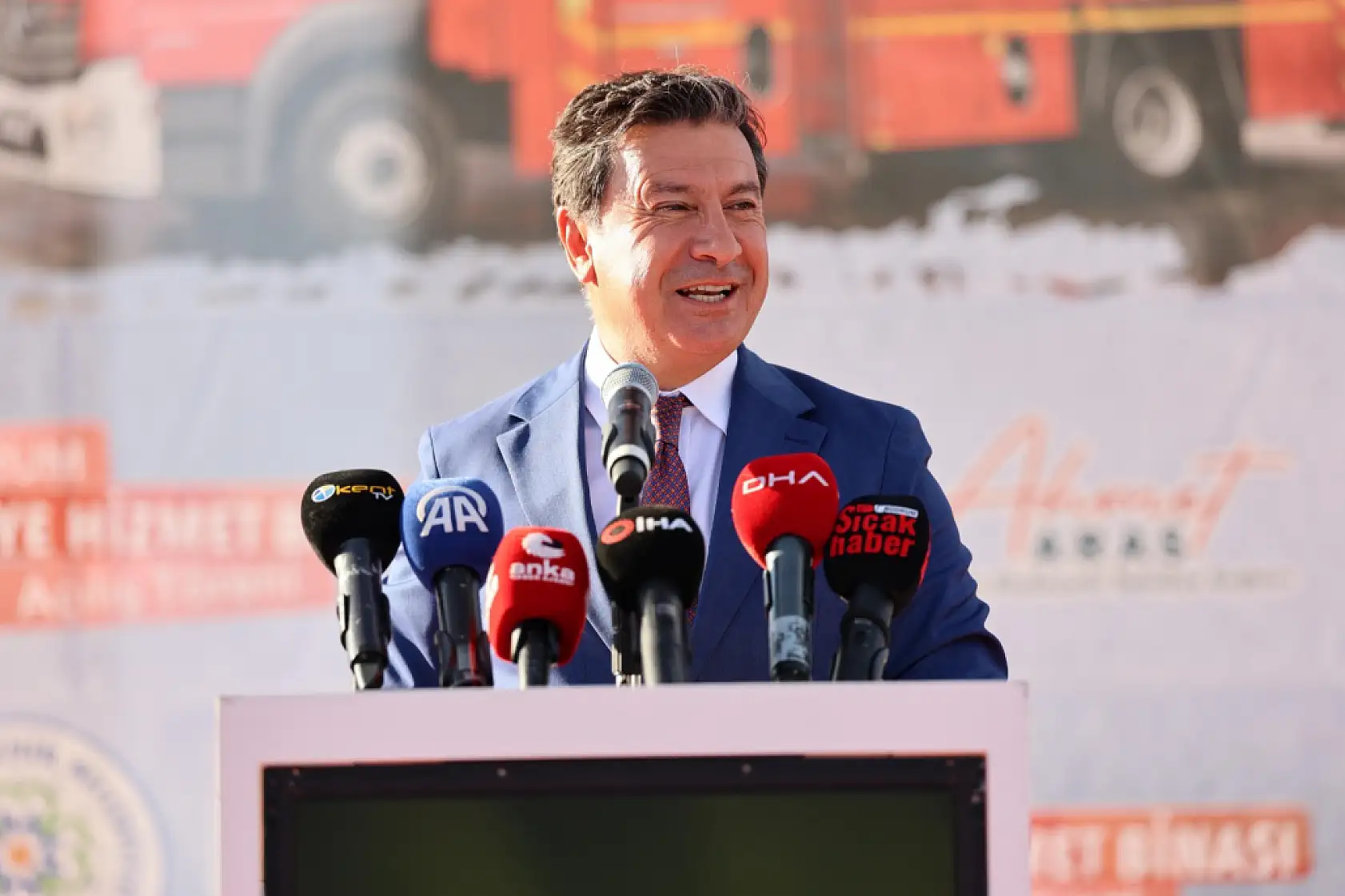 Bodrum'da Yeni İtfaiye Hizmet Binası Törenle Açıldı