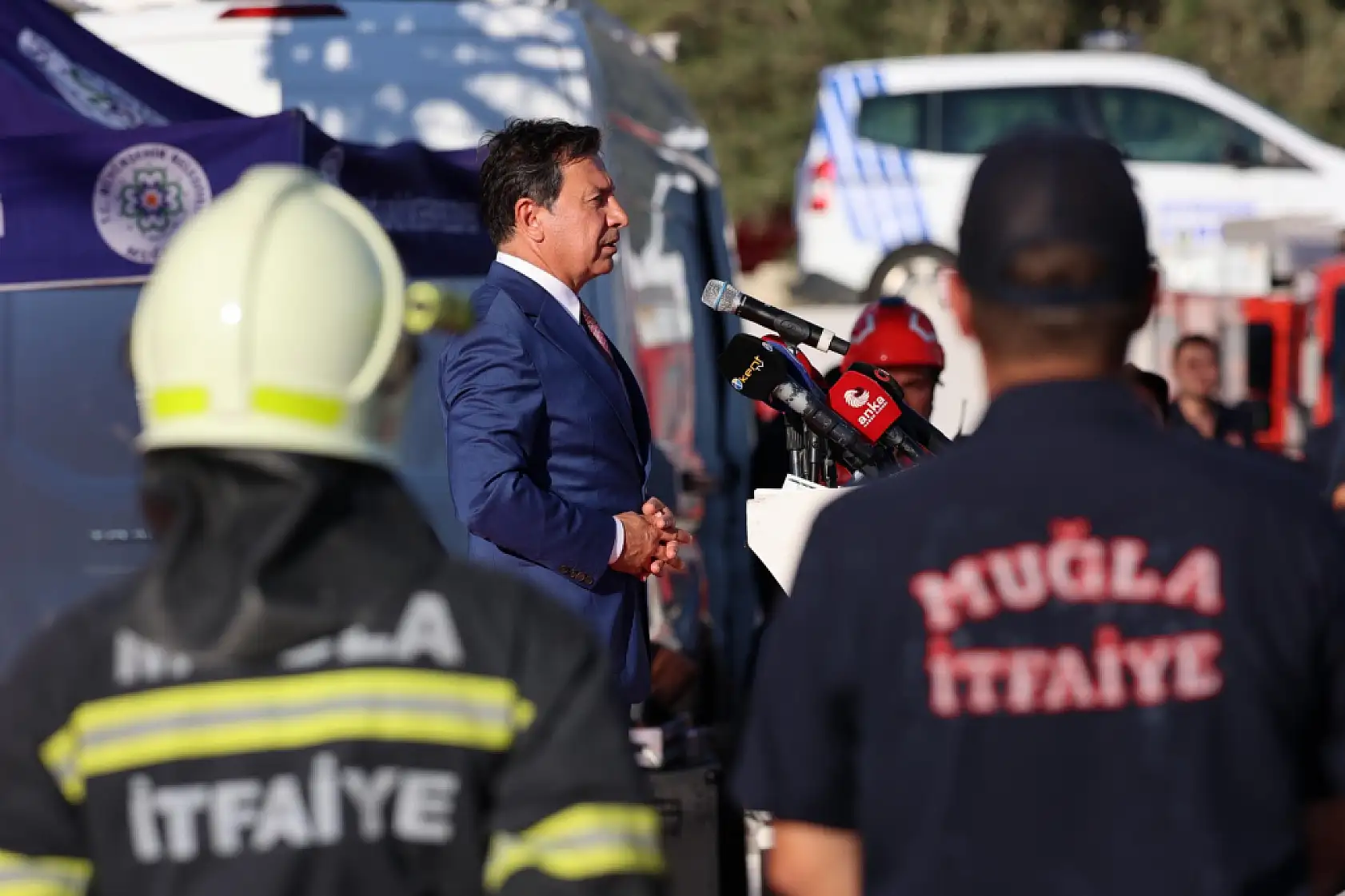 Bodrum'da Yeni İtfaiye Hizmet Binası Törenle Açıldı