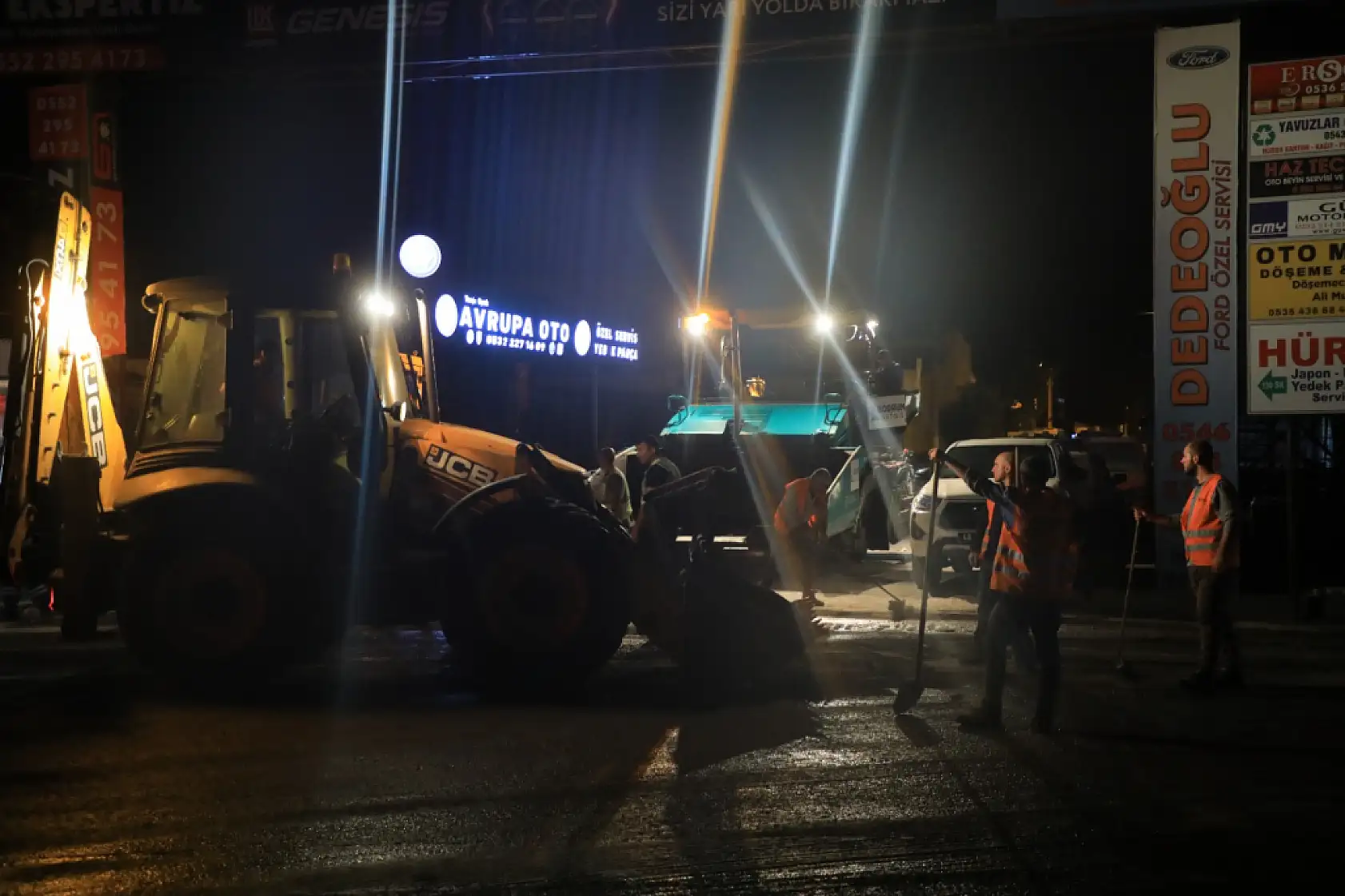 Muğla Büyükşehir'den Güvenli Ulaşım İçin Gece Mesaisi