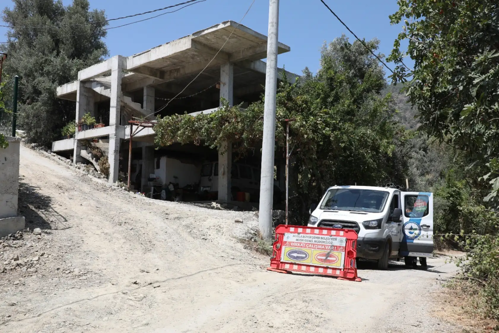 Fethiye Eldirek'de Kesintisiz İçme Suyu İçin Çalışmalar Başladı