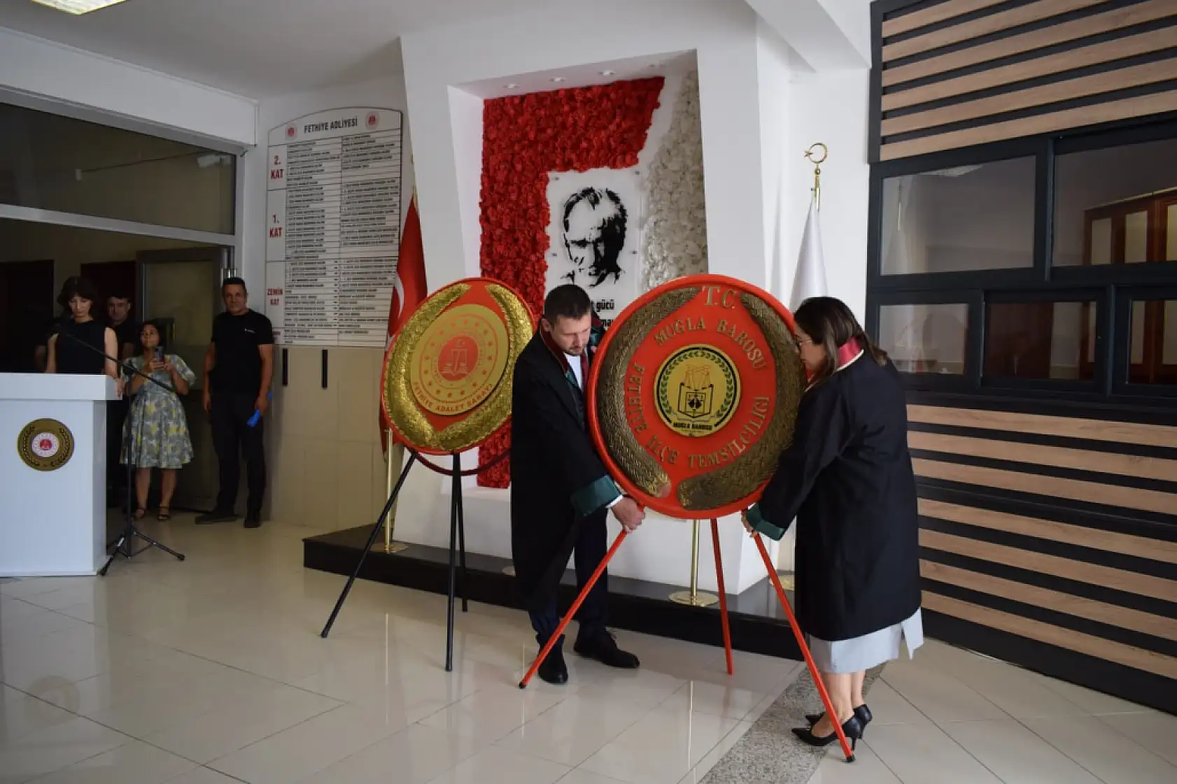 Fethiye'de Adli Yıl Açılış Töreni Düzenlendi