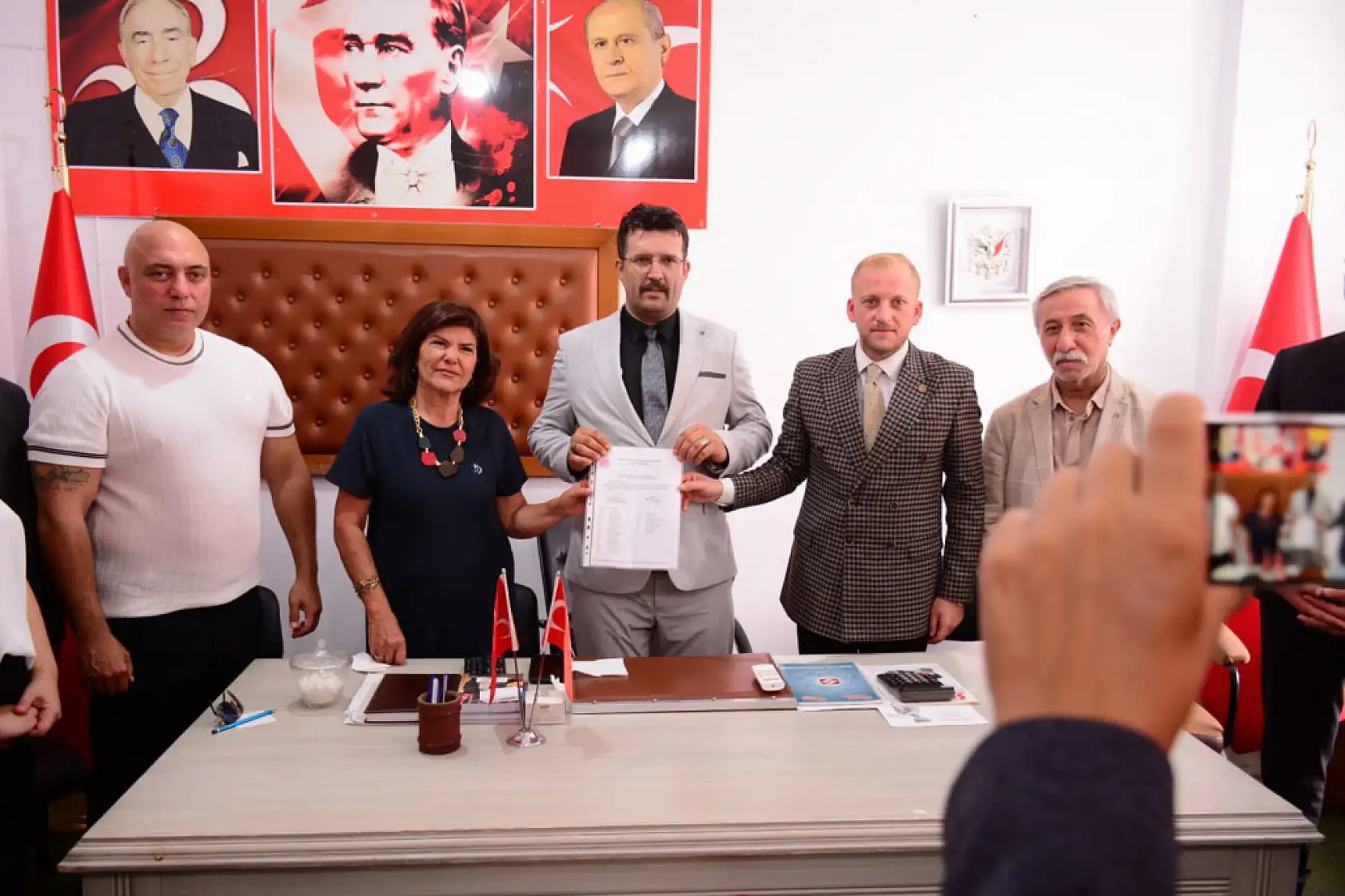 MHP Köyceğiz İlçe Başkanlığı'na Tolga Ünsal Atandı